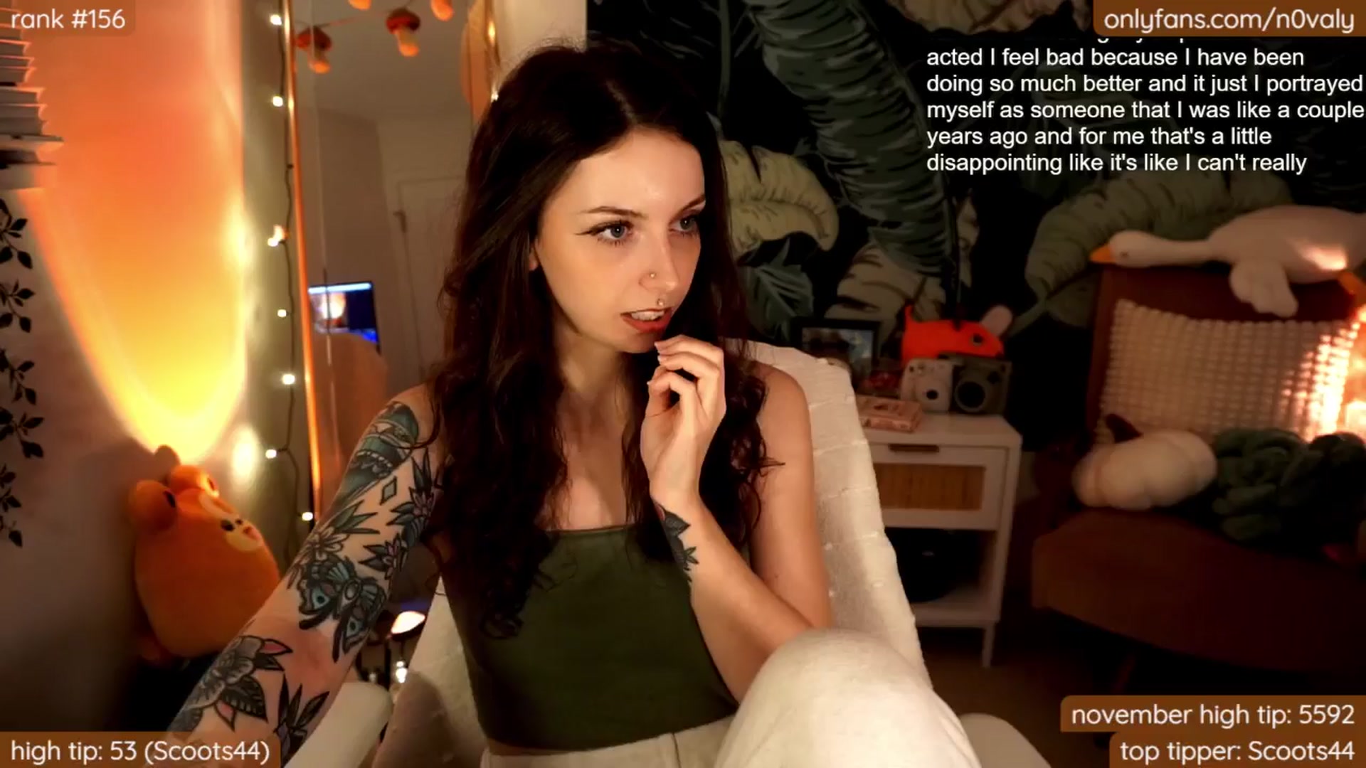 Gallery image thumbnail from N0valy's myfreecams stream on, 11/21/2024, 06:30 image 7 of 20