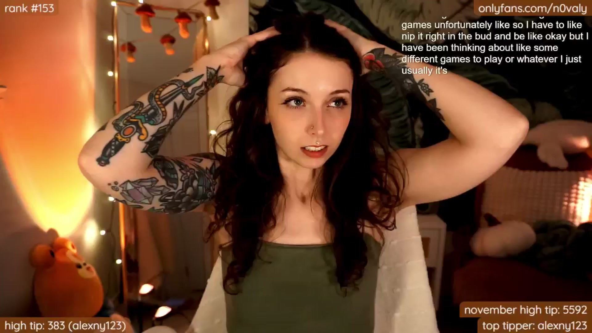 Gallery image thumbnail from N0valy's myfreecams stream on, 11/21/2024, 06:30 image 16 of 20