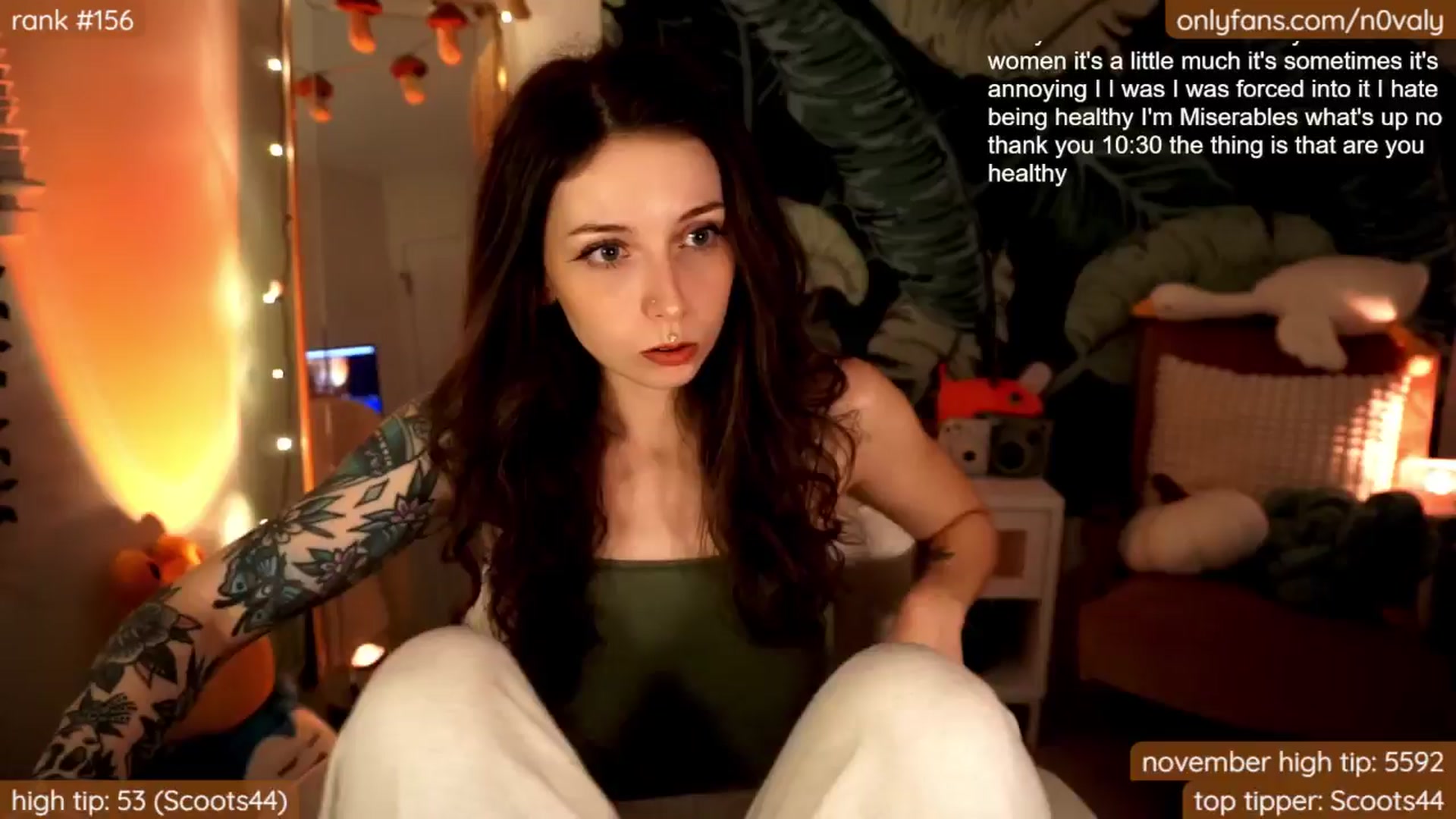 Gallery image thumbnail from N0valy's myfreecams stream on, 11/21/2024, 06:30 image 5 of 20