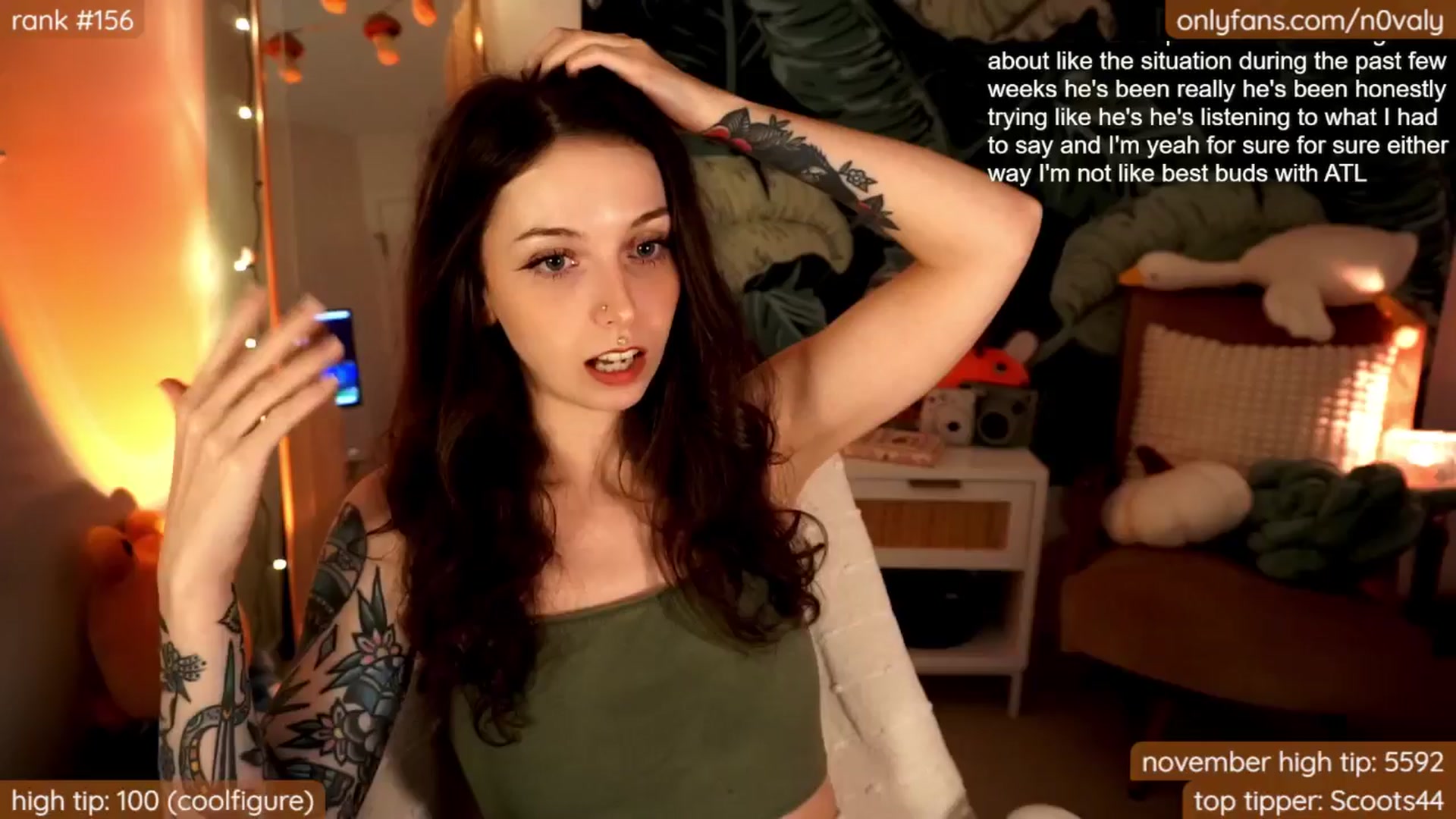 Gallery image thumbnail from N0valy's myfreecams stream on, 11/21/2024, 06:30 image 11 of 20