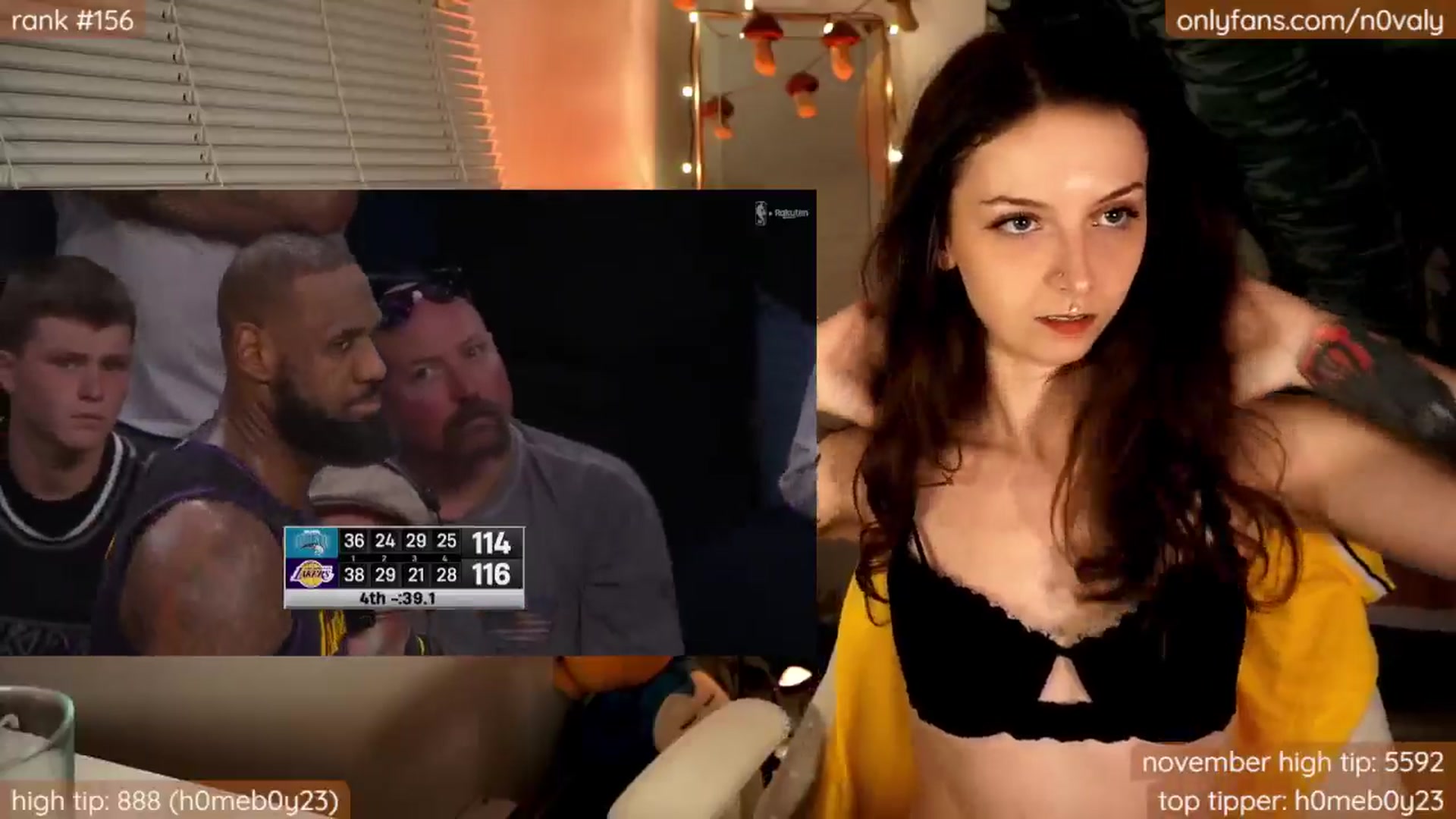Gallery image thumbnail from N0valy's myfreecams stream on, 11/22/2024, 08:32 image 8 of 20