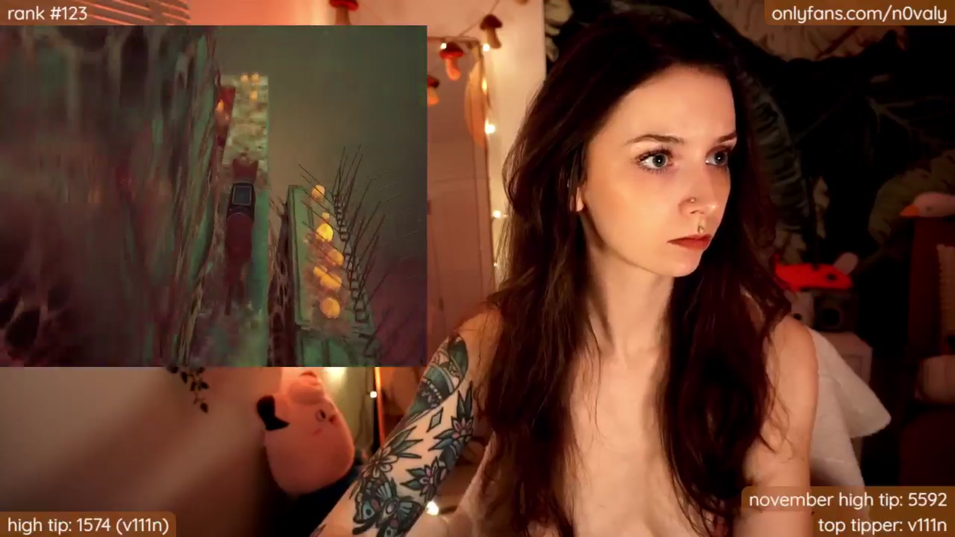 Gallery image thumbnail from N0valy's myfreecams stream on, 11/25/2024, 10:18 image 9 of 20