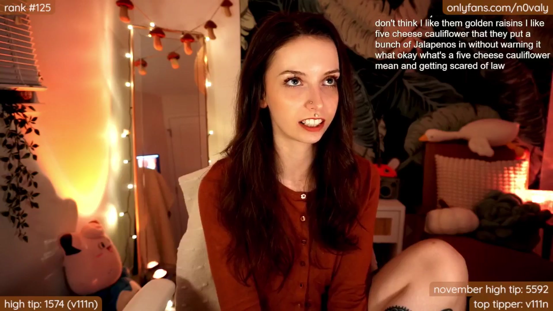 Gallery image thumbnail from N0valy's myfreecams stream on, 11/25/2024, 10:18 image 4 of 20