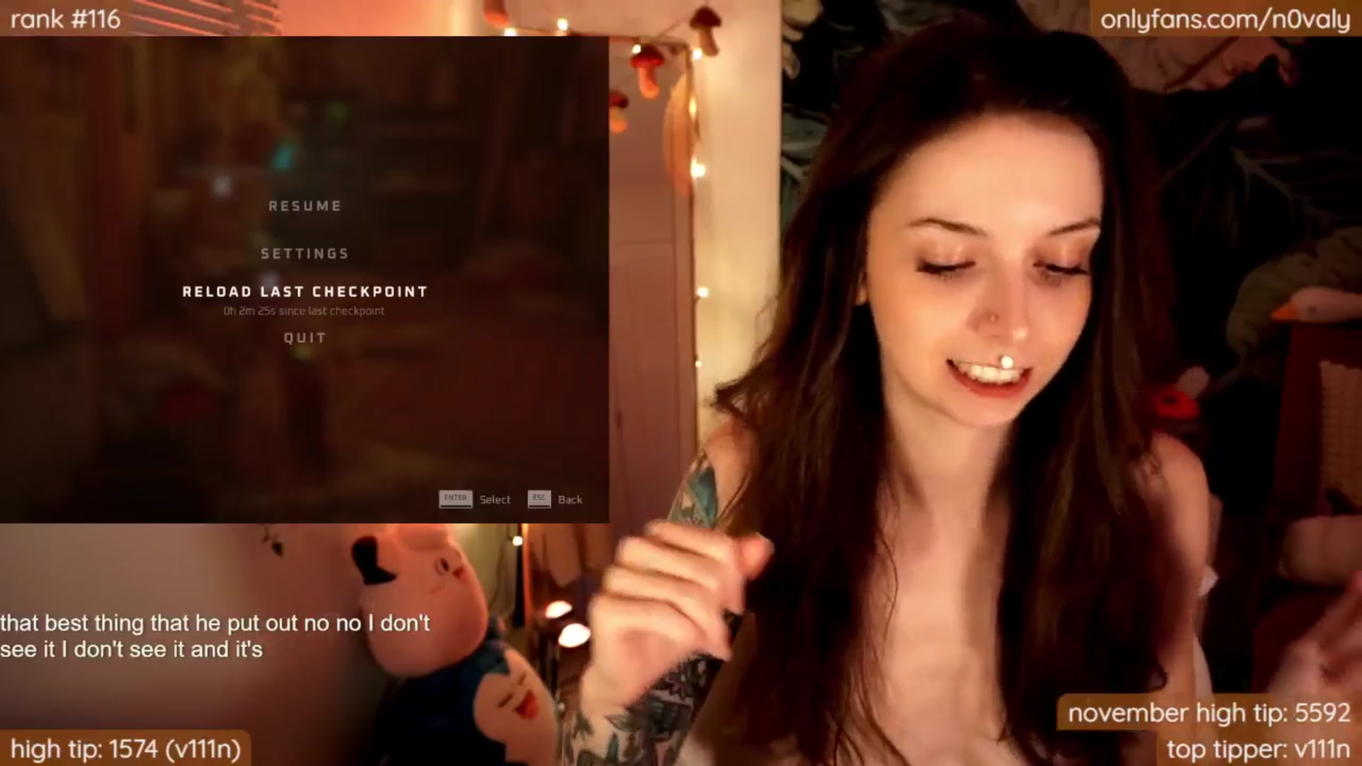 Gallery image thumbnail from N0valy's myfreecams stream on, 11/25/2024, 10:18 image 15 of 20