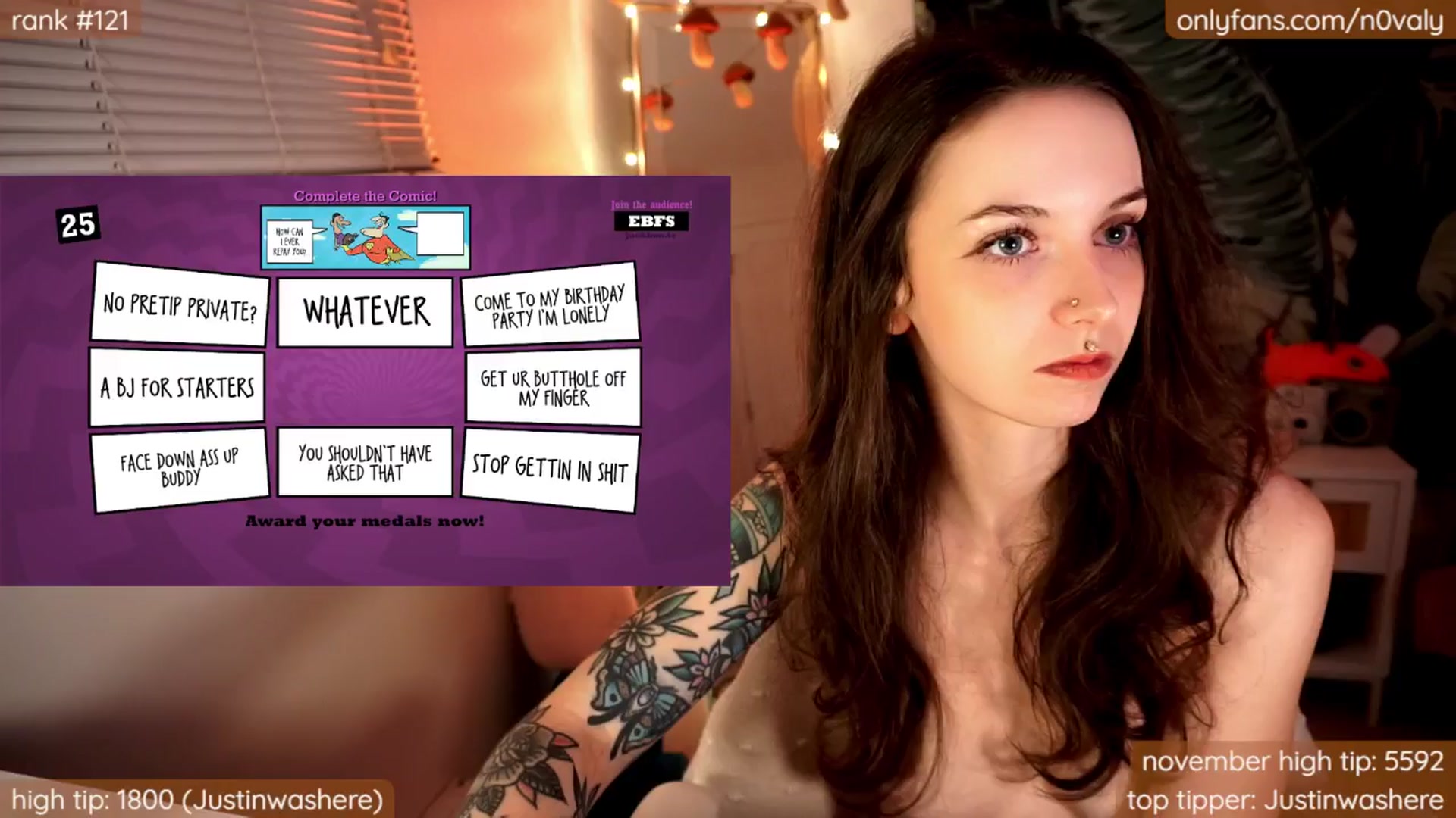 Gallery image thumbnail from N0valy's myfreecams stream on, 11/29/2024, 11:00 image 8 of 20