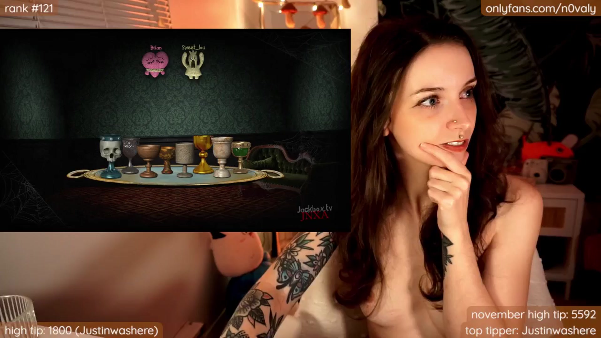 Gallery image thumbnail from N0valy's myfreecams stream on, 11/29/2024, 11:00 image 6 of 20