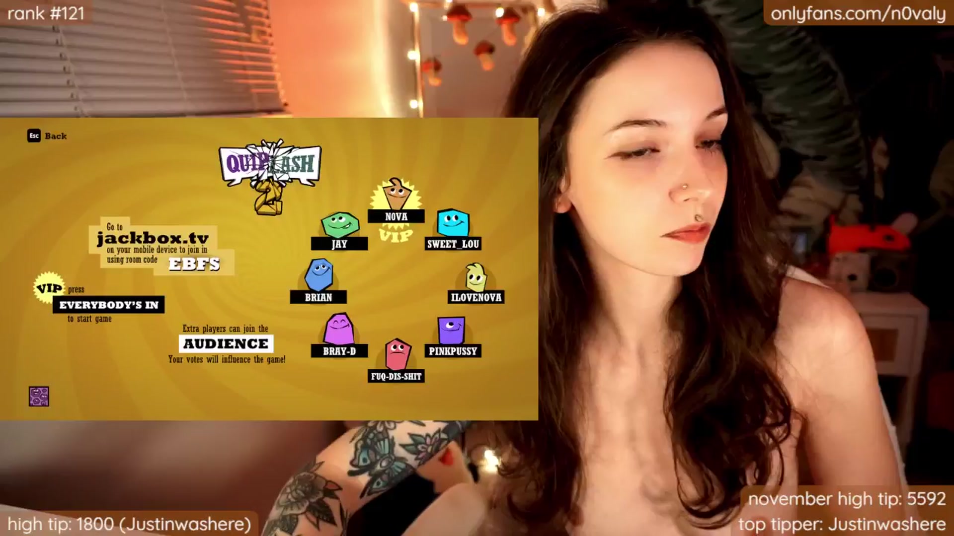 Gallery image thumbnail from N0valy's myfreecams stream on, 11/29/2024, 11:00 image 7 of 20