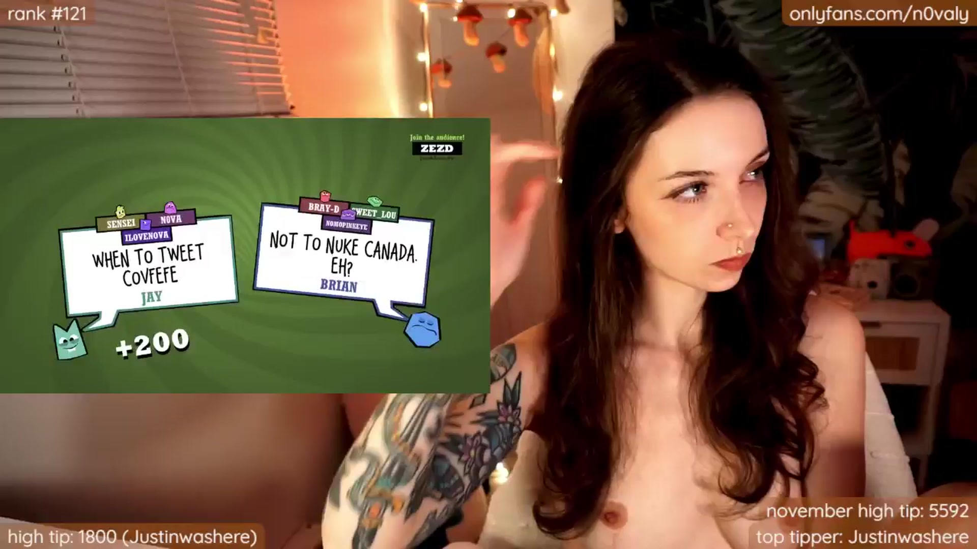 Gallery image thumbnail from N0valy's myfreecams stream on, 11/29/2024, 11:00 image 9 of 20