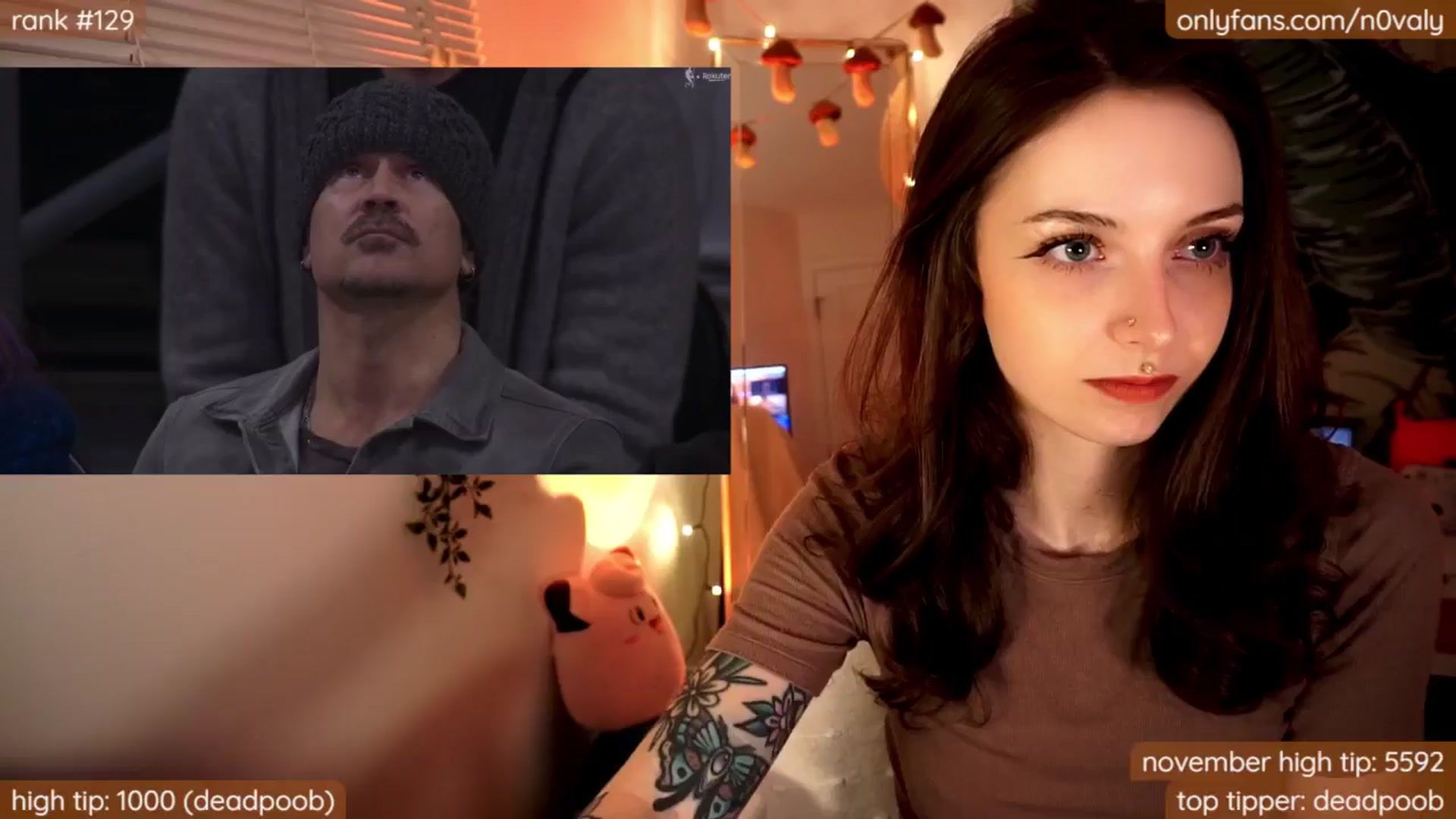 Gallery image thumbnail from N0valy's myfreecams stream on, 11/30/2024, 11:23 image 1 of 20