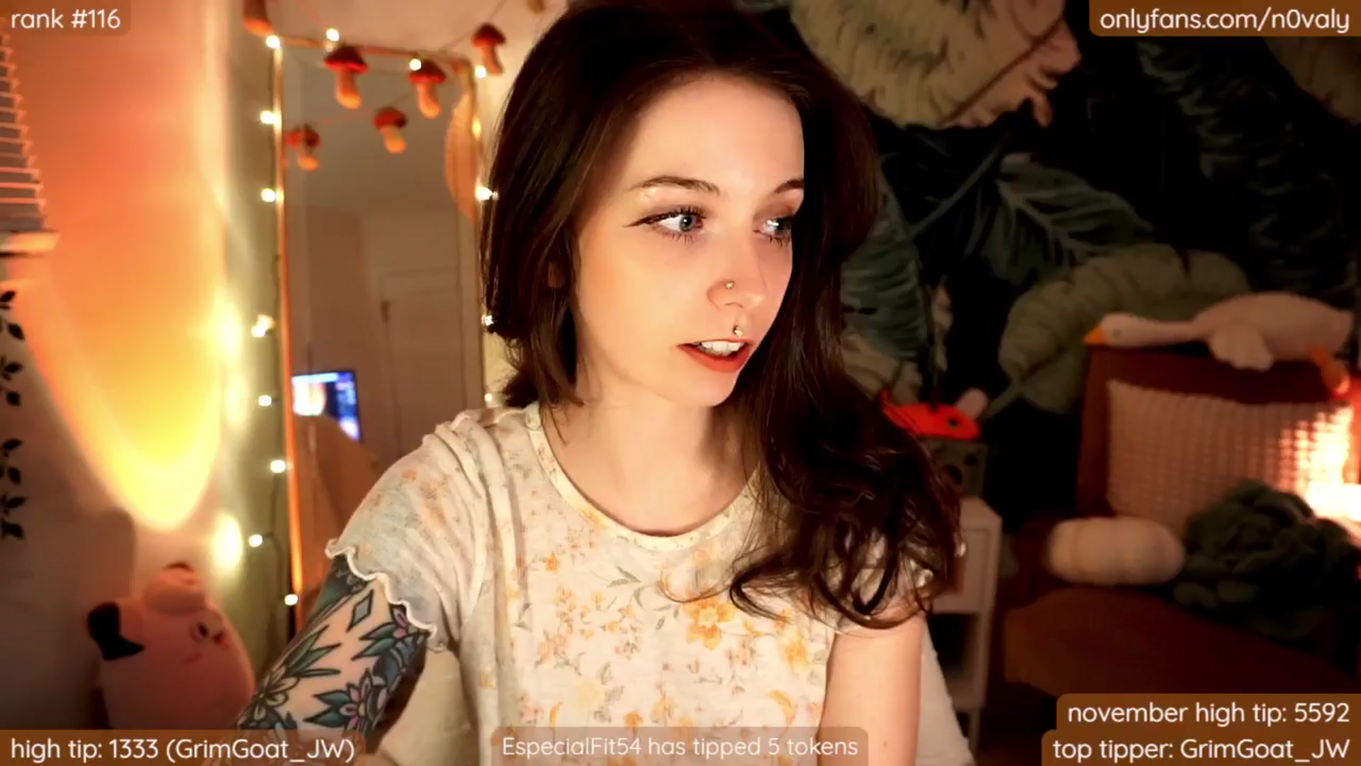 Gallery image thumbnail from N0valy's myfreecams stream on, 12/01/2024, 08:37 image 3 of 20