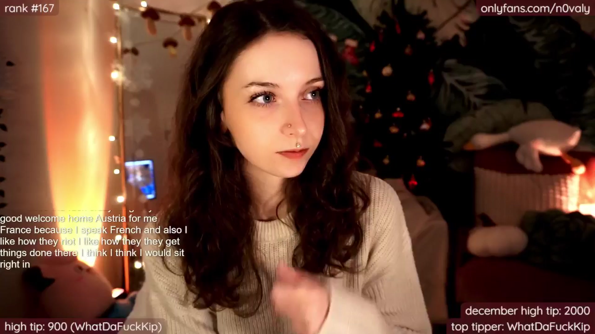 Gallery image thumbnail from N0valy's myfreecams stream on, 12/03/2024, 03:48 image 15 of 20