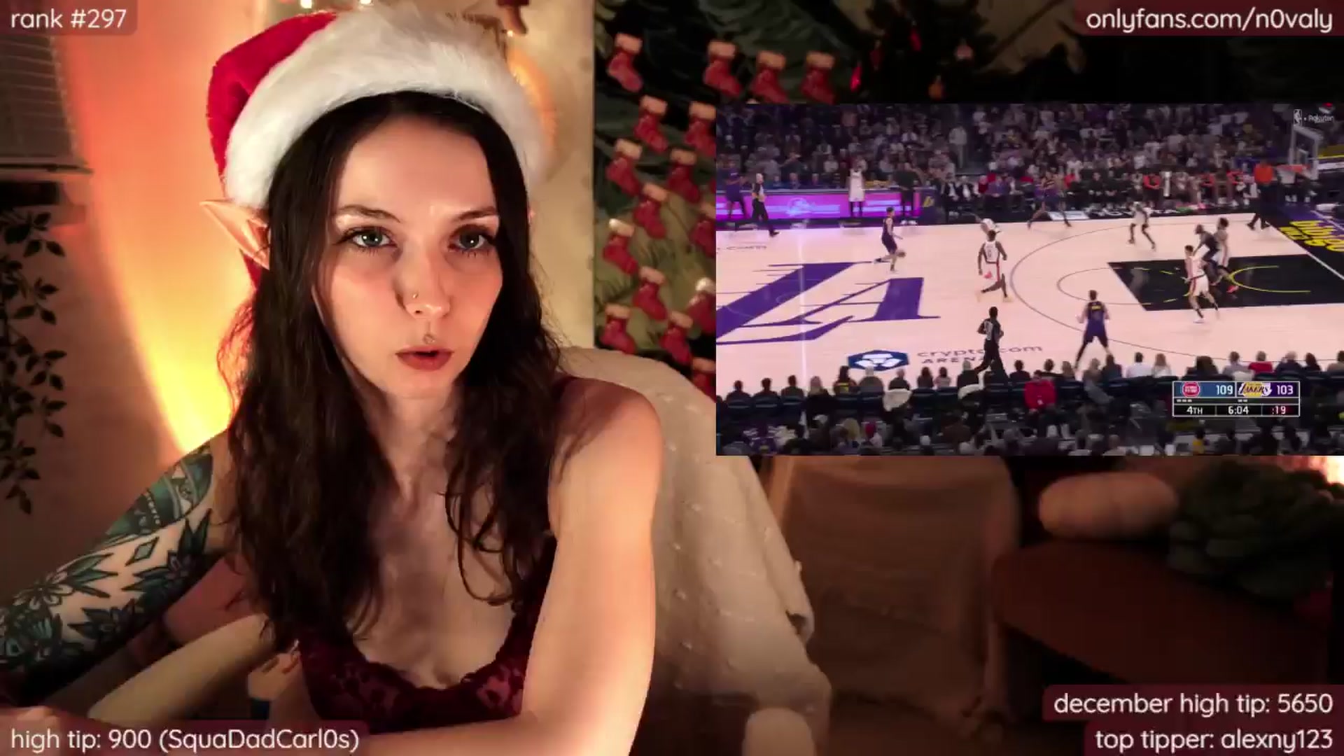 Gallery image thumbnail from N0valy's myfreecams stream on, 12/24/2024, 07:35 image 6 of 20