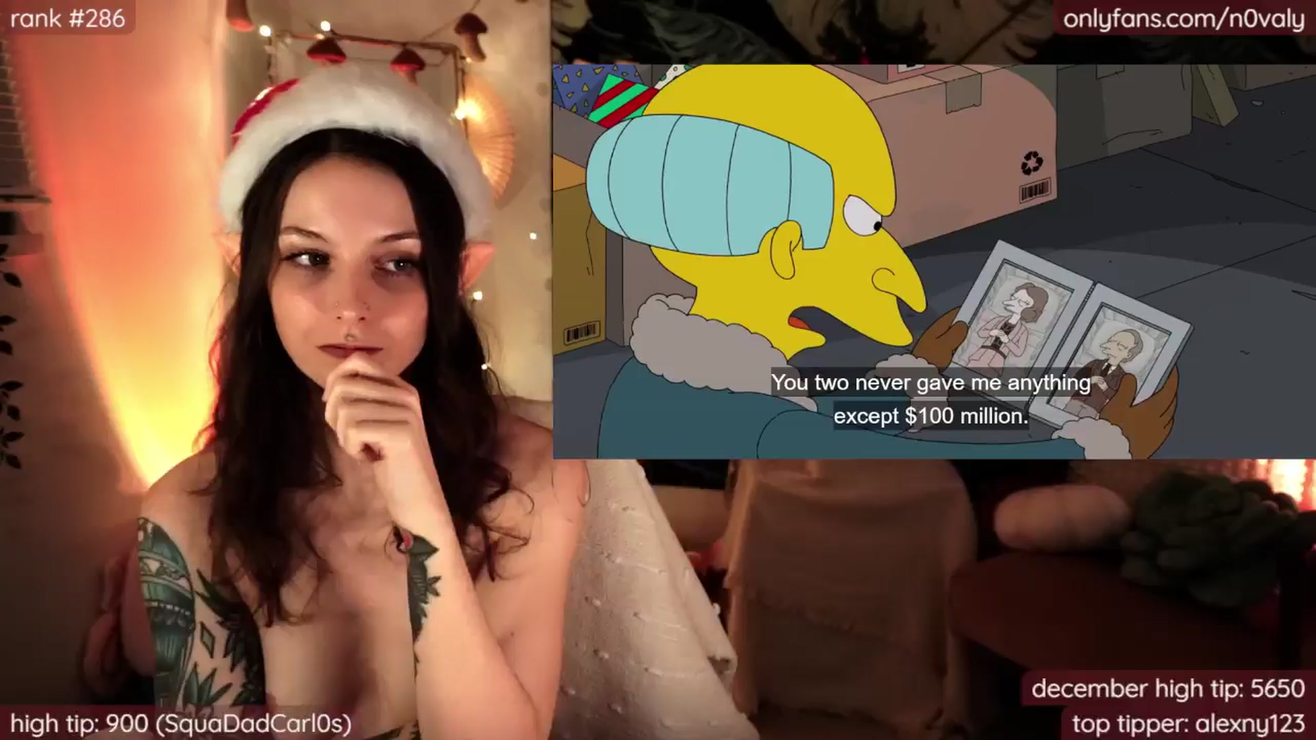 Gallery image thumbnail from N0valy's myfreecams stream on, 12/24/2024, 07:35 image 19 of 20