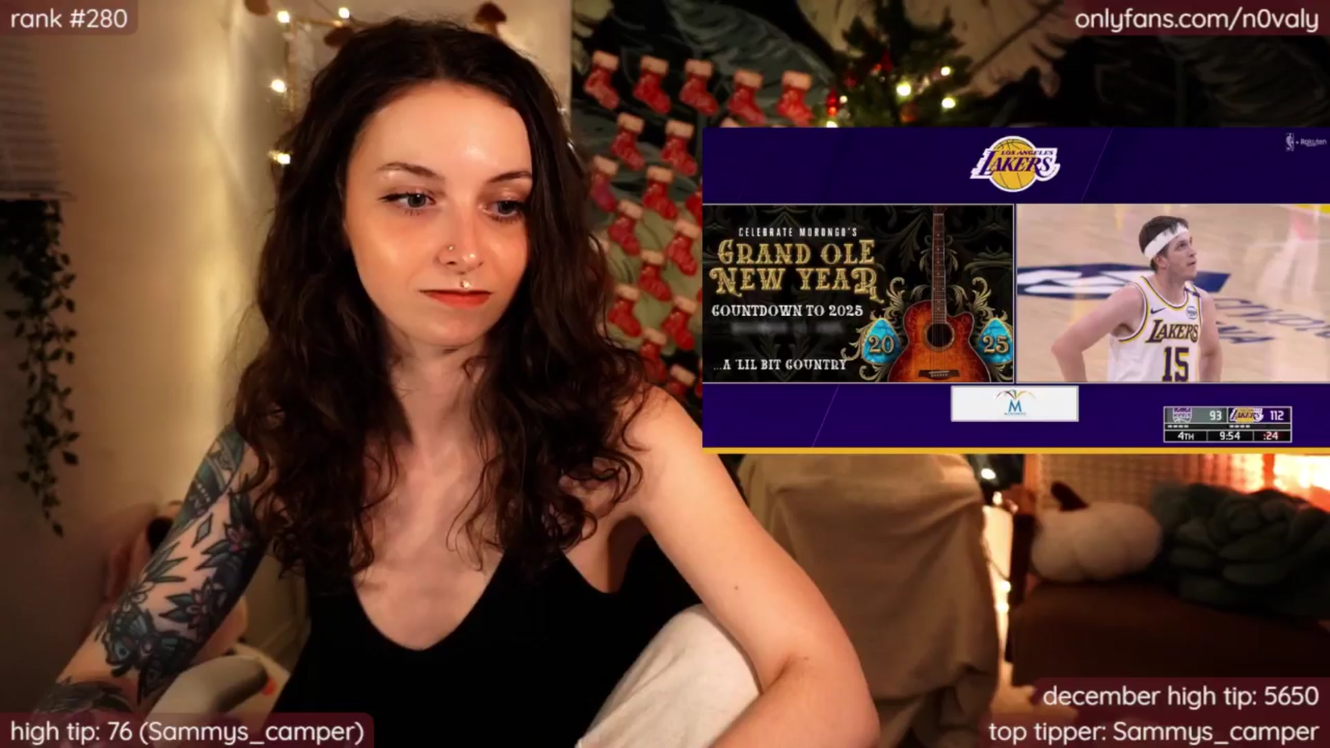 Gallery image thumbnail from N0valy's myfreecams stream on, 12/29/2024, 11:25 image 3 of 20
