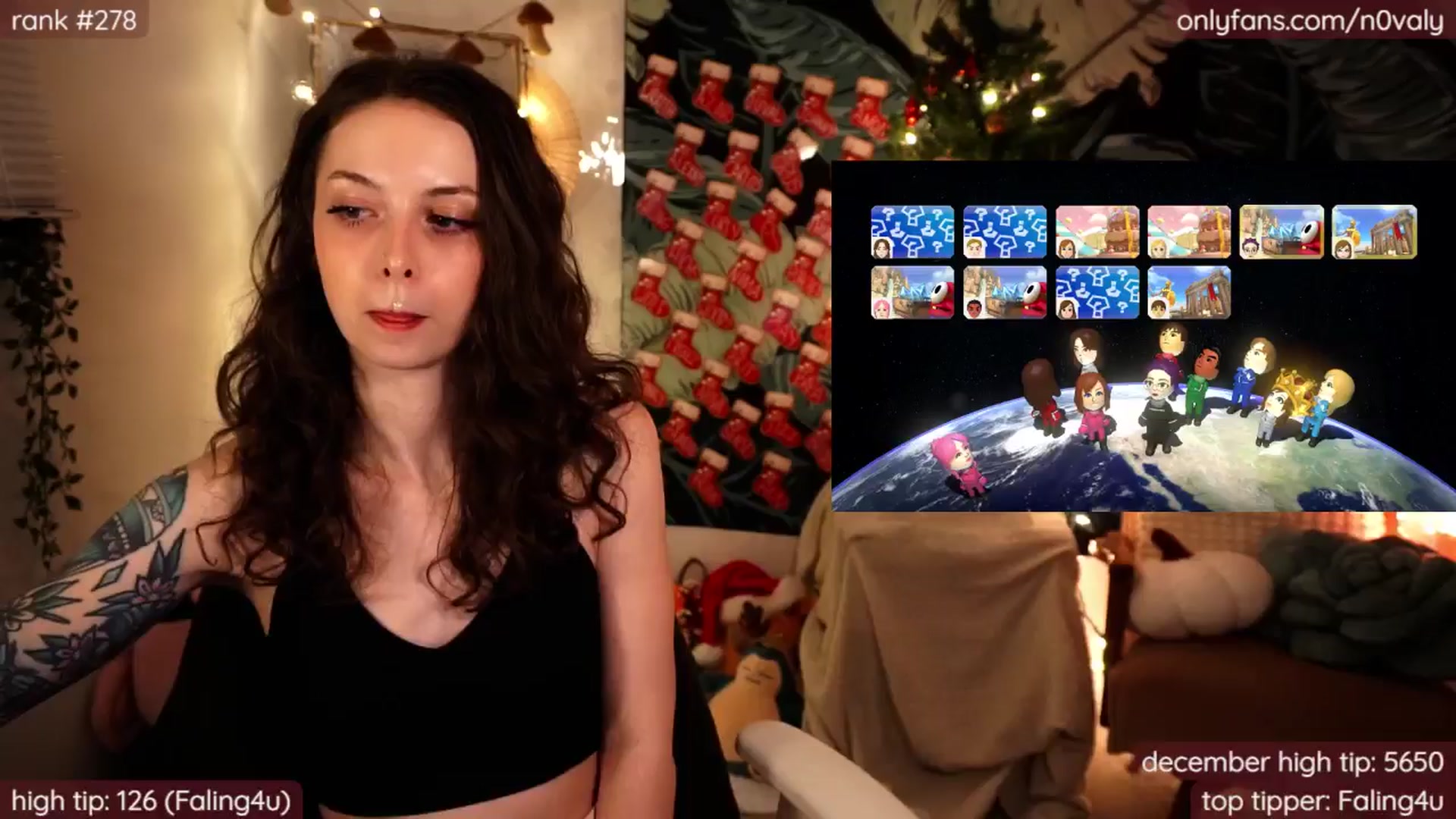 Gallery image thumbnail from N0valy's myfreecams stream on, 12/29/2024, 11:25 image 8 of 20