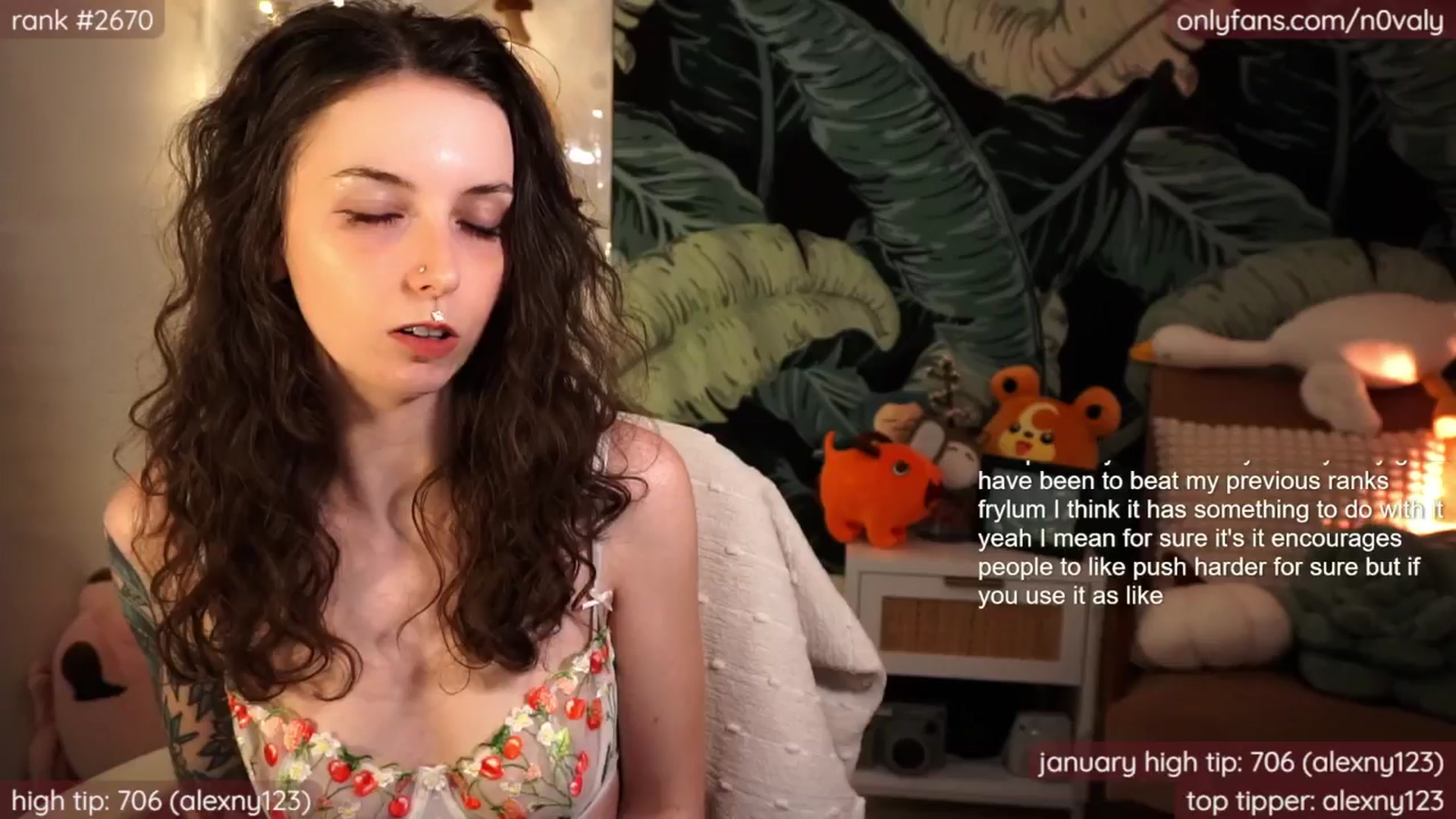 Gallery image thumbnail from N0valy's myfreecams stream on, 01/08/2025, 08:56 image 11 of 20