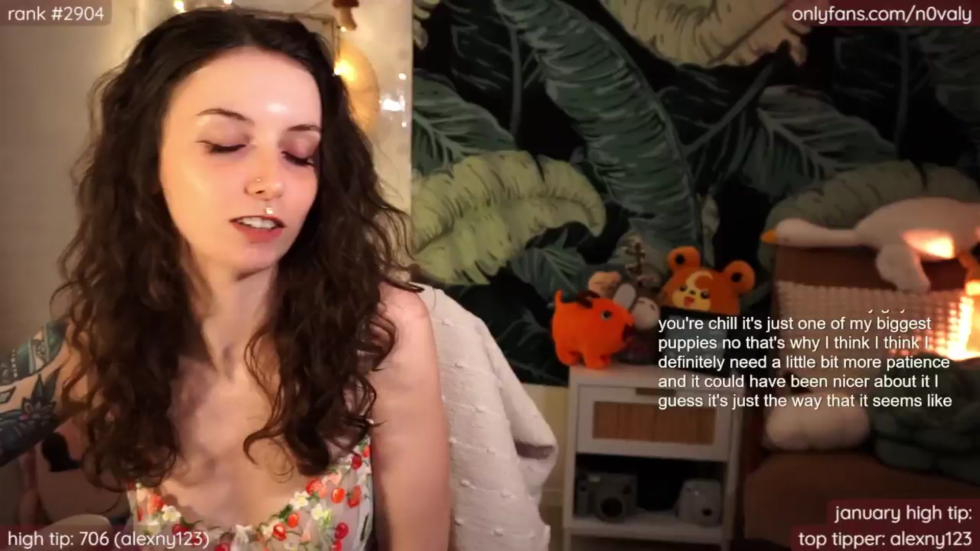 Gallery image thumbnail from N0valy's myfreecams stream on, 01/08/2025, 08:56 image 10 of 20