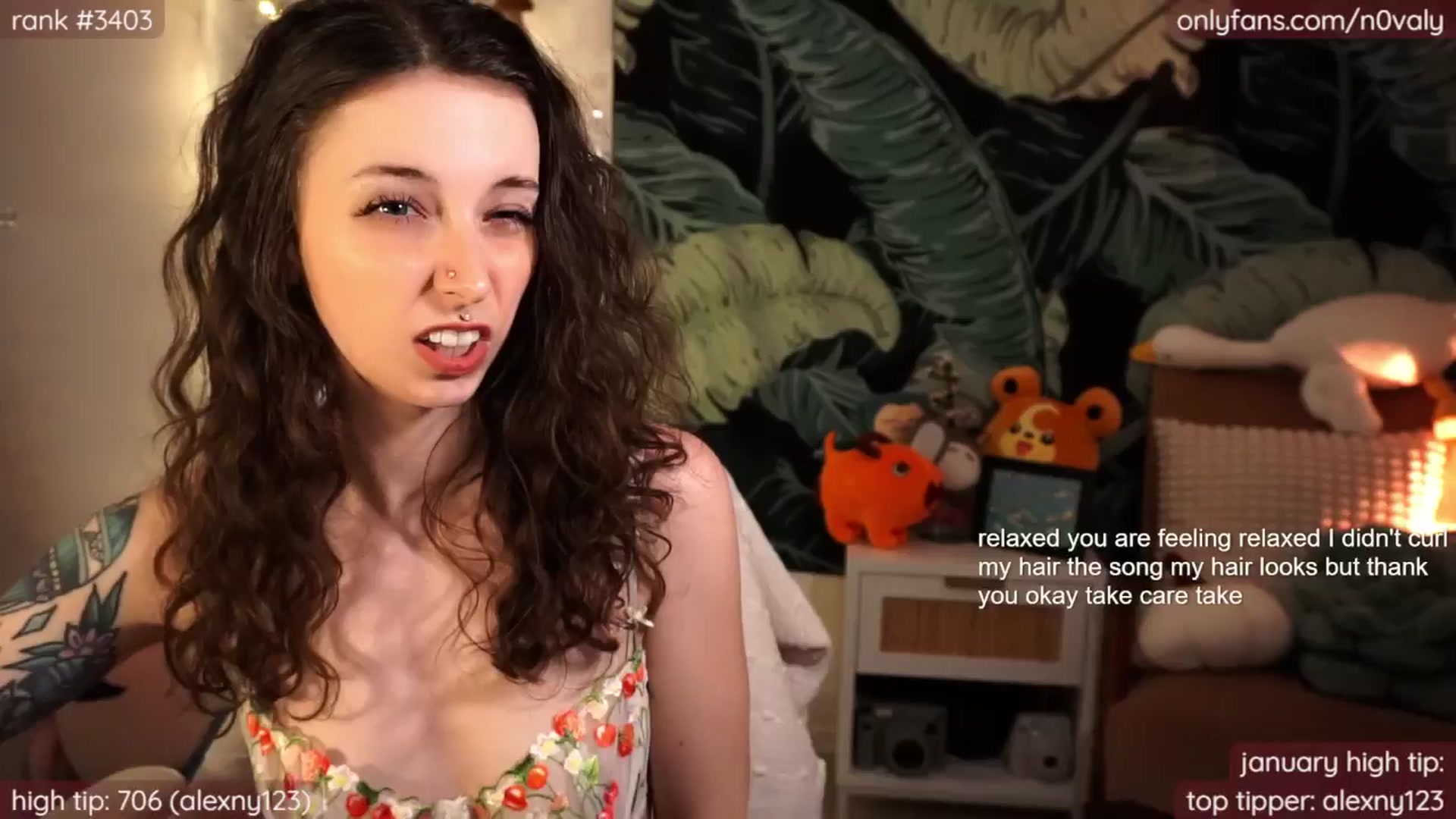 Gallery image thumbnail from N0valy's myfreecams stream on, 01/08/2025, 08:56 image 7 of 20
