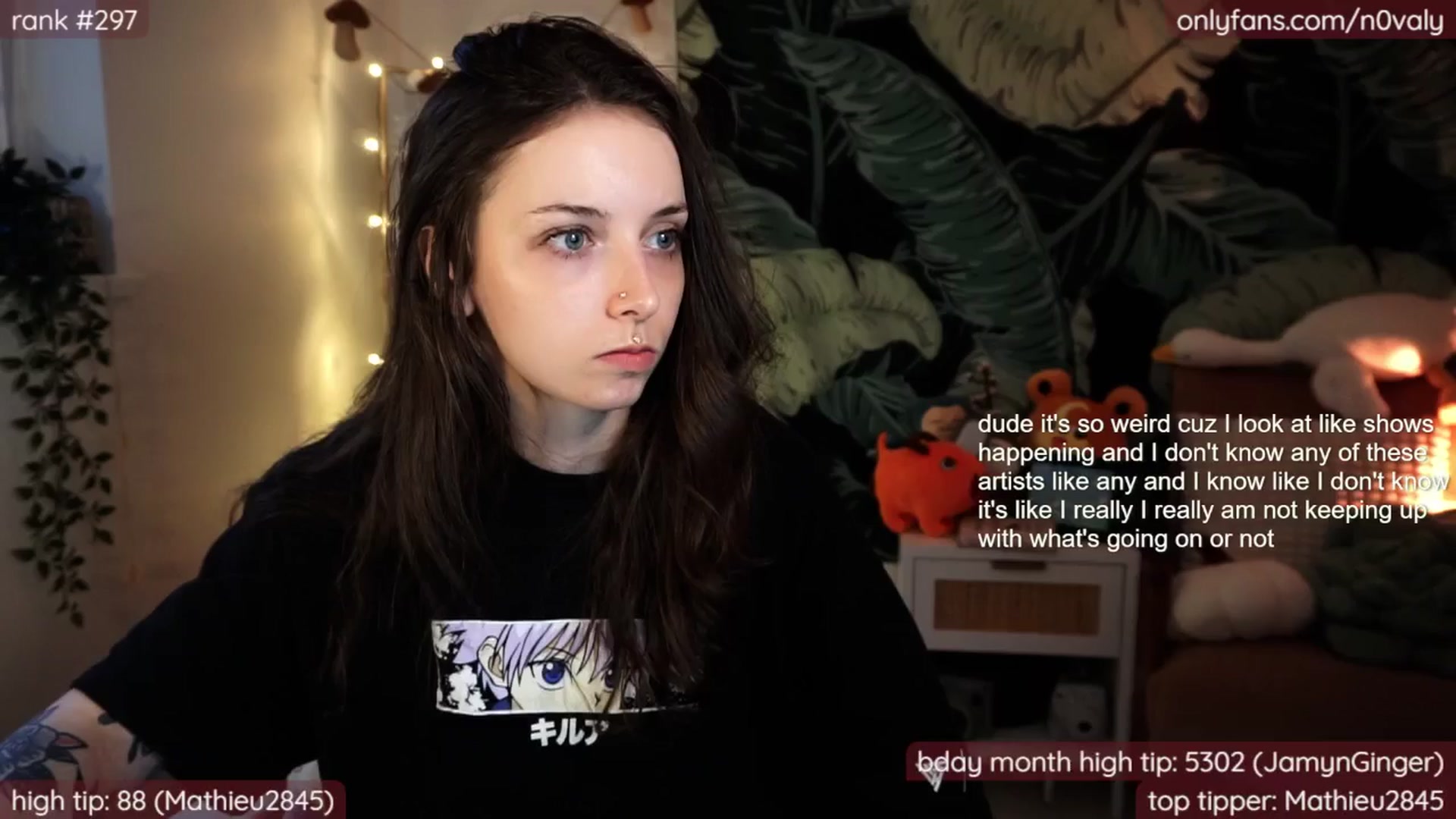 Gallery image thumbnail from N0valy's myfreecams stream on, 01/14/2025, 01:01 image 13 of 20