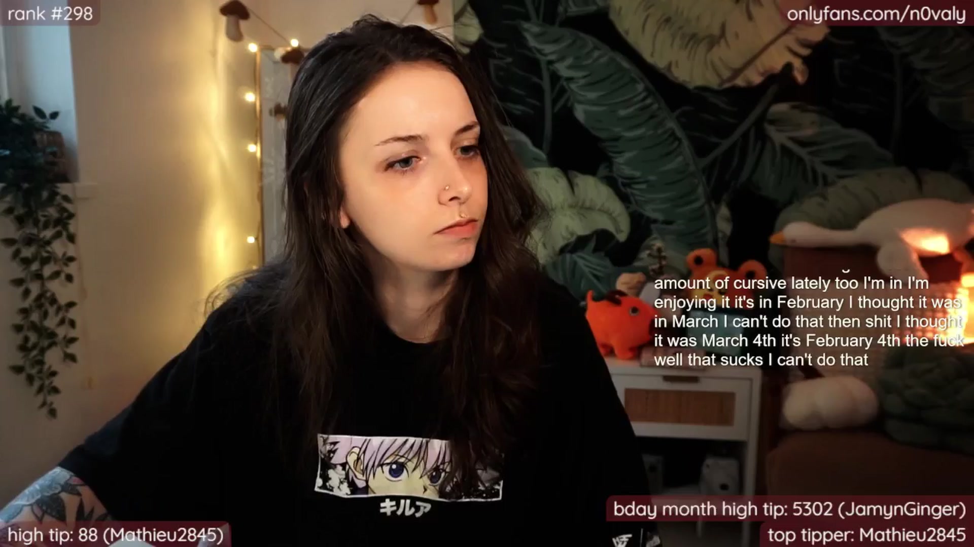 Gallery image thumbnail from N0valy's myfreecams stream on, 01/14/2025, 01:01 image 6 of 20