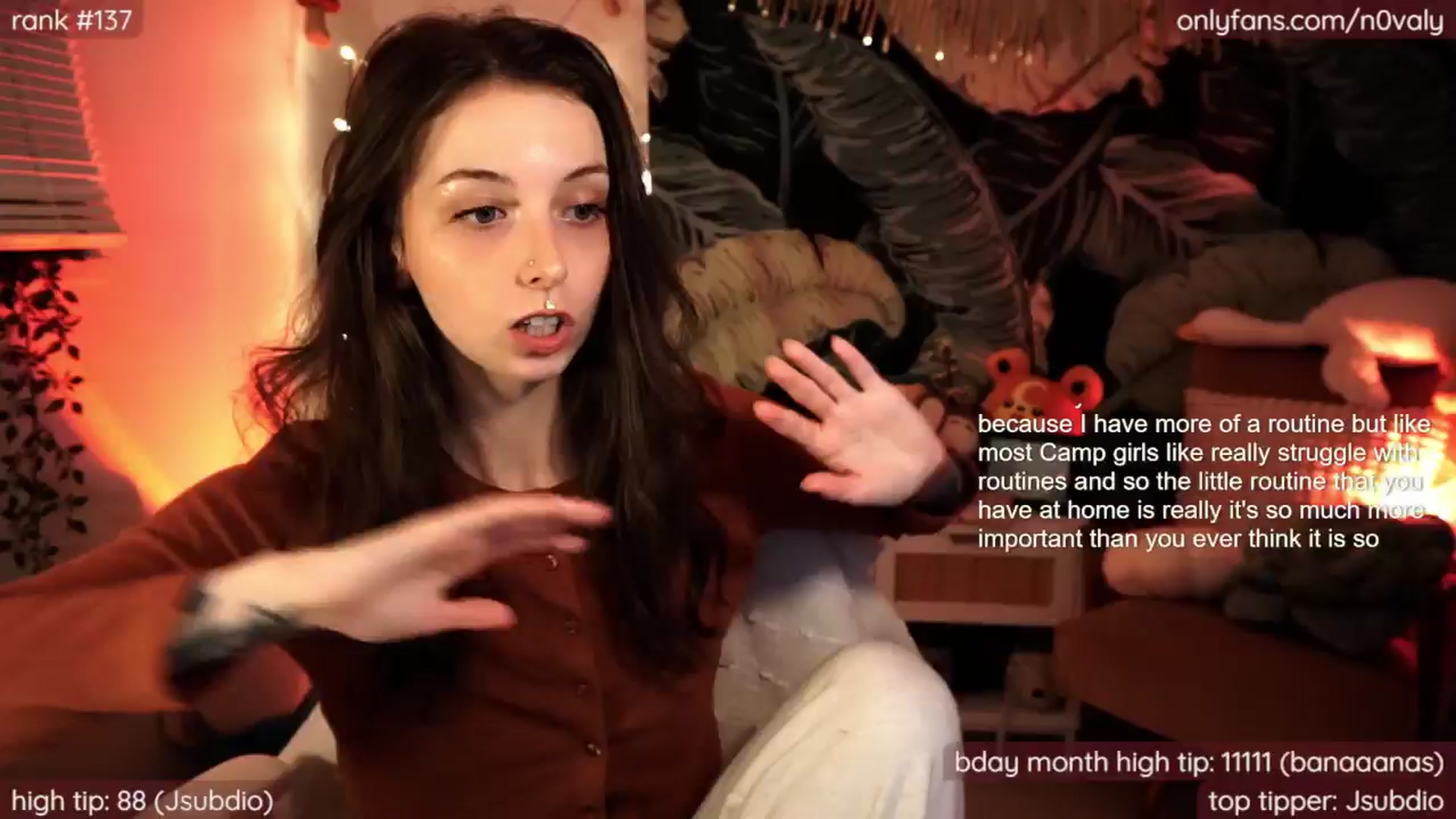 Gallery image thumbnail from N0valy's myfreecams stream on, 01/19/2025, 07:58 image 3 of 20