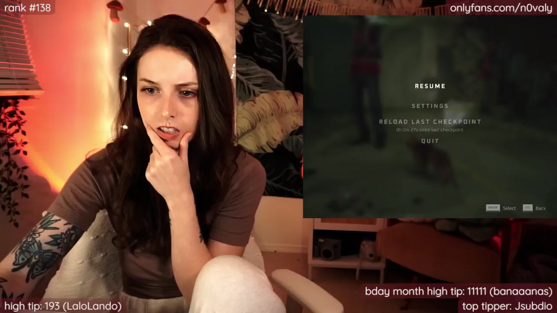Gallery image thumbnail from N0valy's myfreecams stream on, 01/19/2025, 07:58 image 13 of 20
