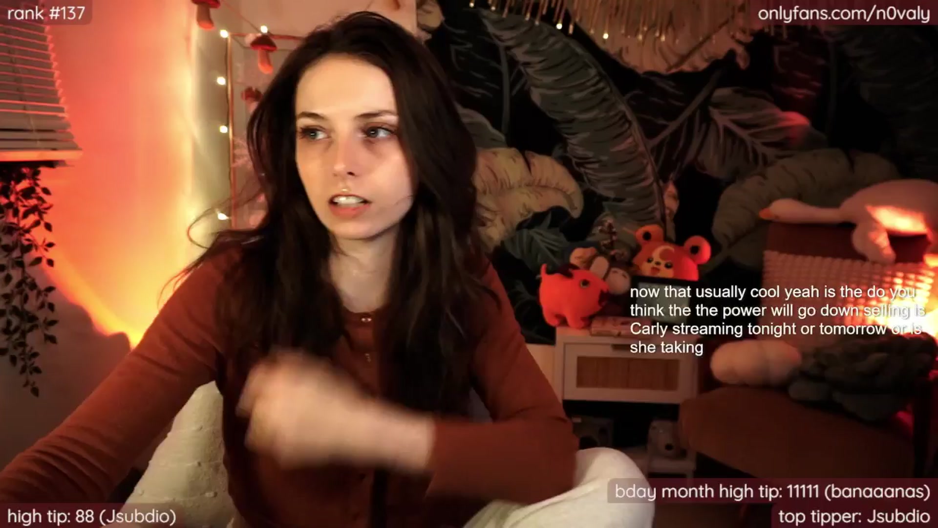Gallery image thumbnail from N0valy's myfreecams stream on, 01/19/2025, 07:58 image 4 of 20