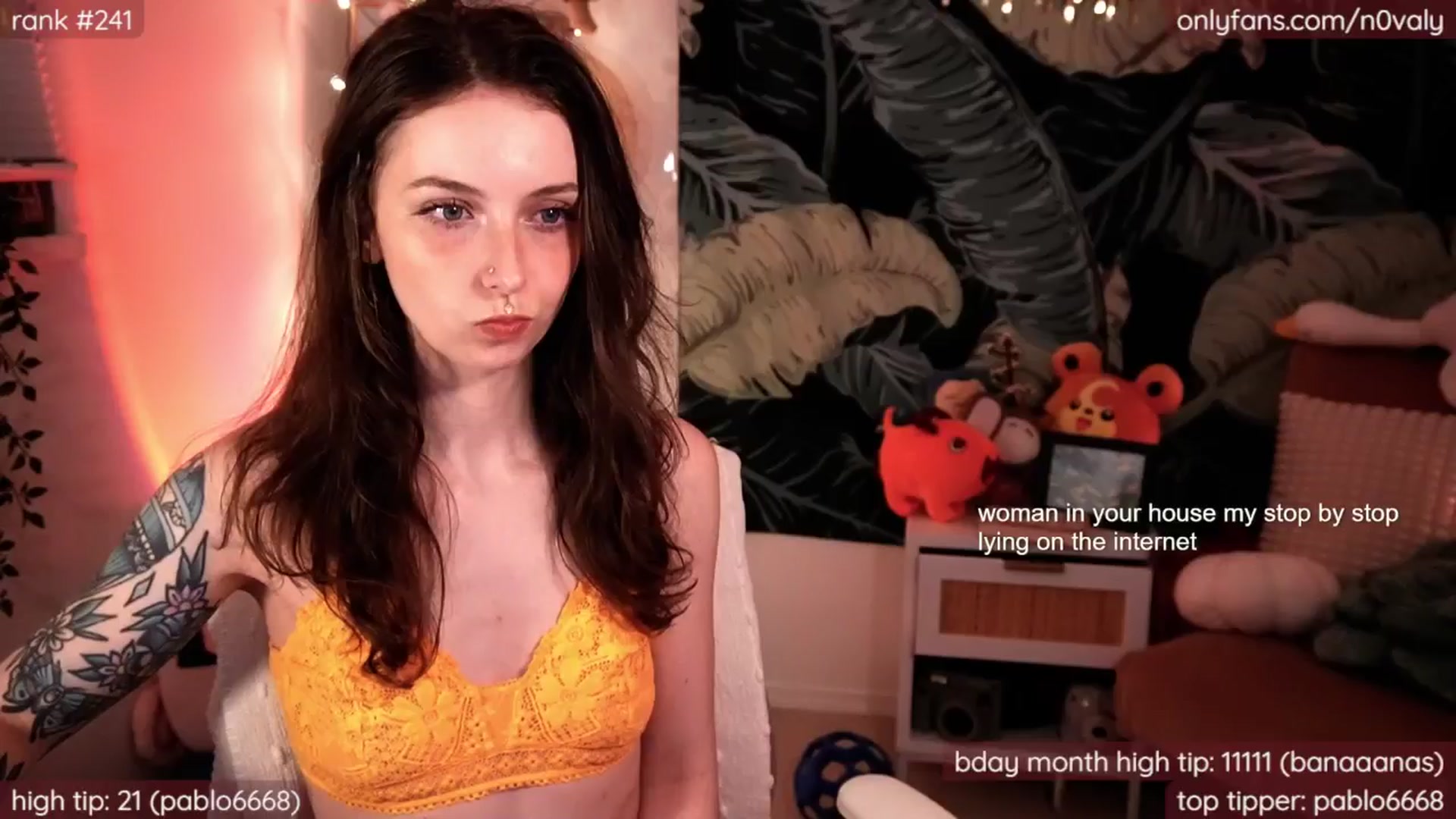 Gallery image thumbnail from N0valy's myfreecams stream on, 01/31/2025, 06:29 image 8 of 20