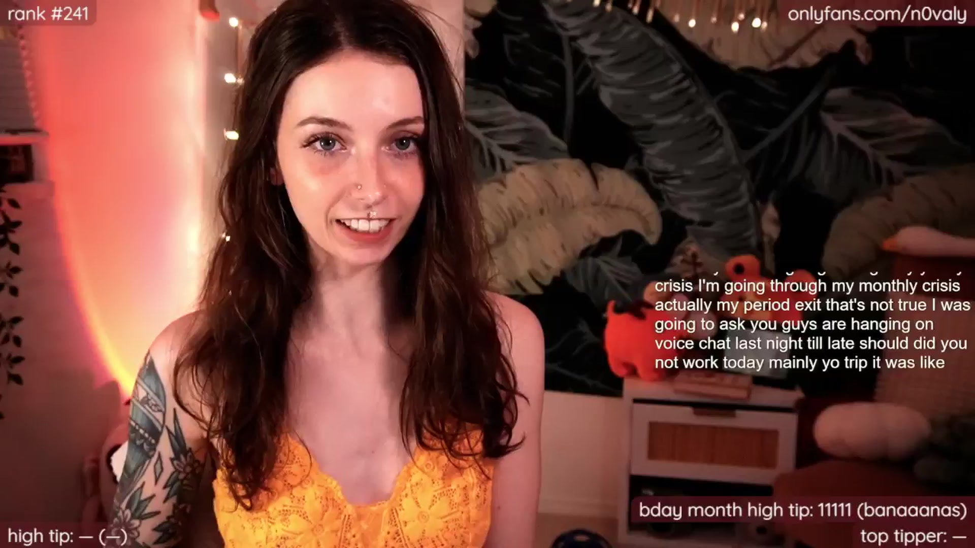 Gallery image thumbnail from N0valy's myfreecams stream on, 01/31/2025, 06:29 image 1 of 20
