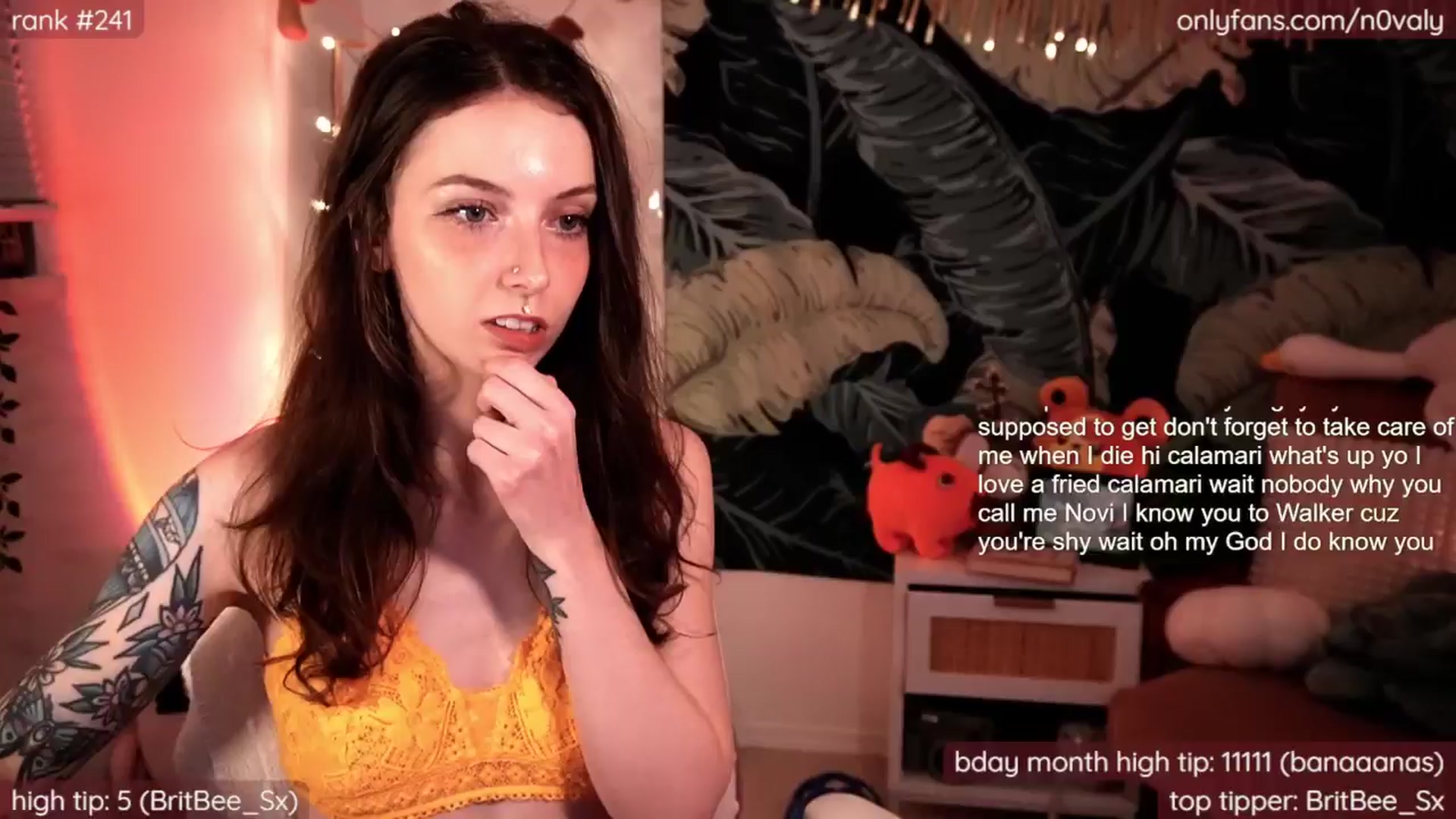 Gallery image thumbnail from N0valy's myfreecams stream on, 01/31/2025, 06:29 image 6 of 20