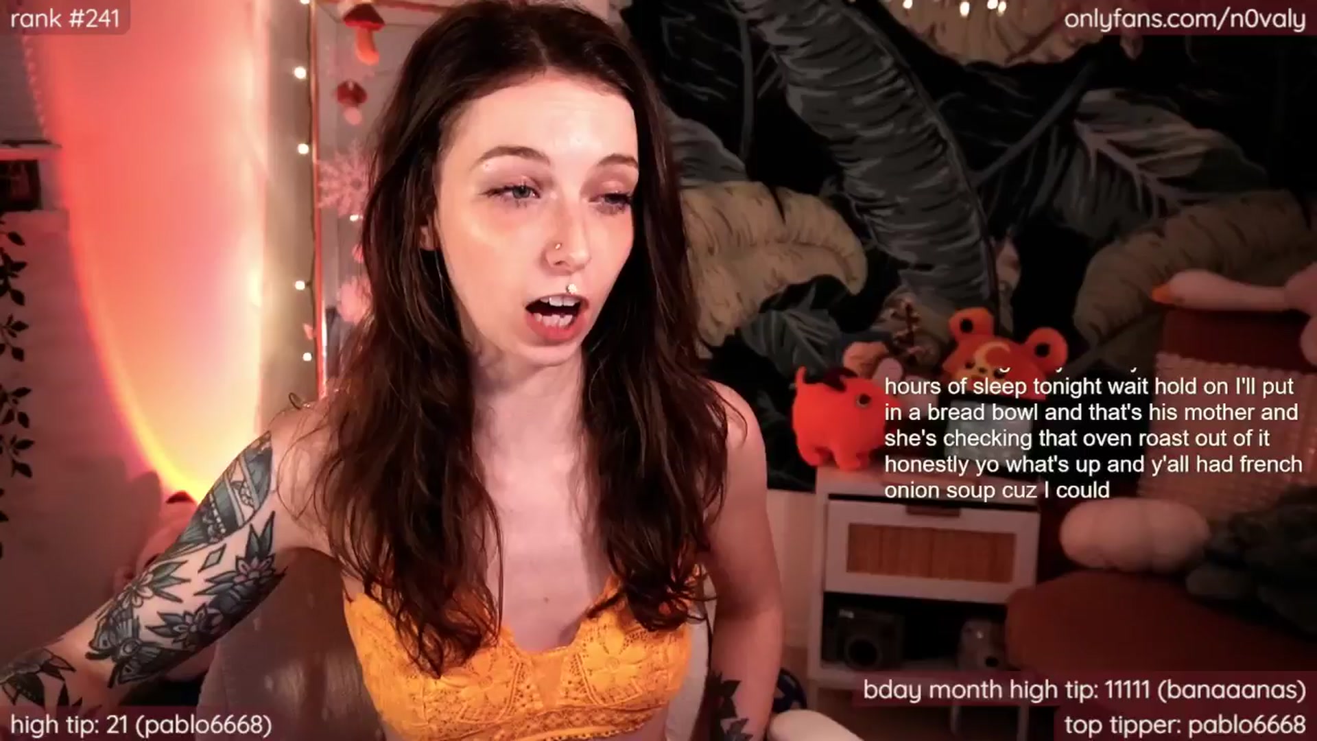 Gallery image thumbnail from N0valy's myfreecams stream on, 01/31/2025, 06:29 image 13 of 20