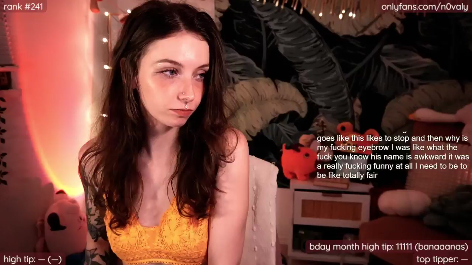 Gallery image thumbnail from N0valy's myfreecams stream on, 01/31/2025, 06:29 image 4 of 20