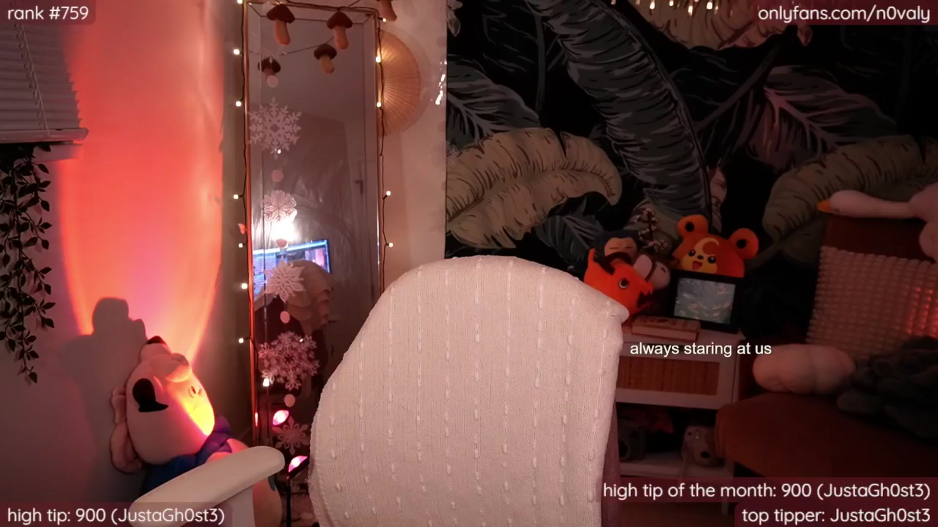 Gallery image thumbnail from N0valy's myfreecams stream on, 02/02/2025, 08:26 image 9 of 20