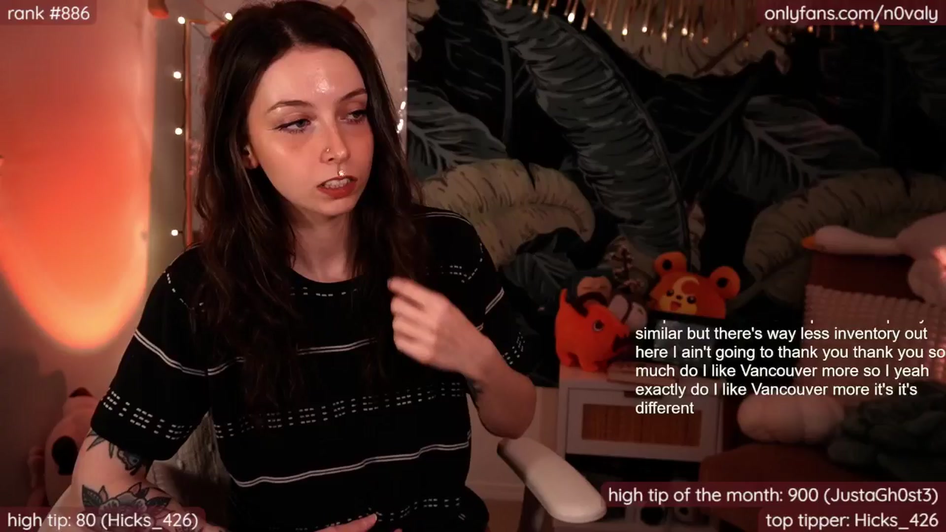 Gallery image thumbnail from N0valy's myfreecams stream on, 02/05/2025, 07:10 image 3 of 20