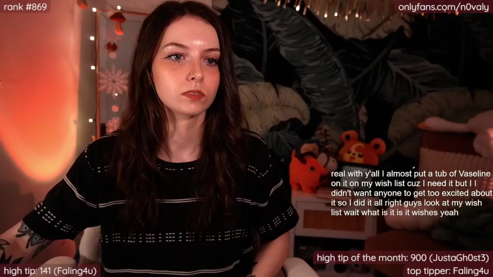Gallery image thumbnail from N0valy's myfreecams stream on, 02/05/2025, 07:10 image 6 of 20