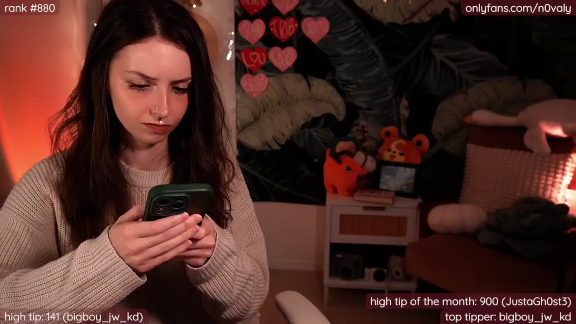 Gallery image thumbnail from N0valy's myfreecams stream on, 02/06/2025, 05:52 image 13 of 20