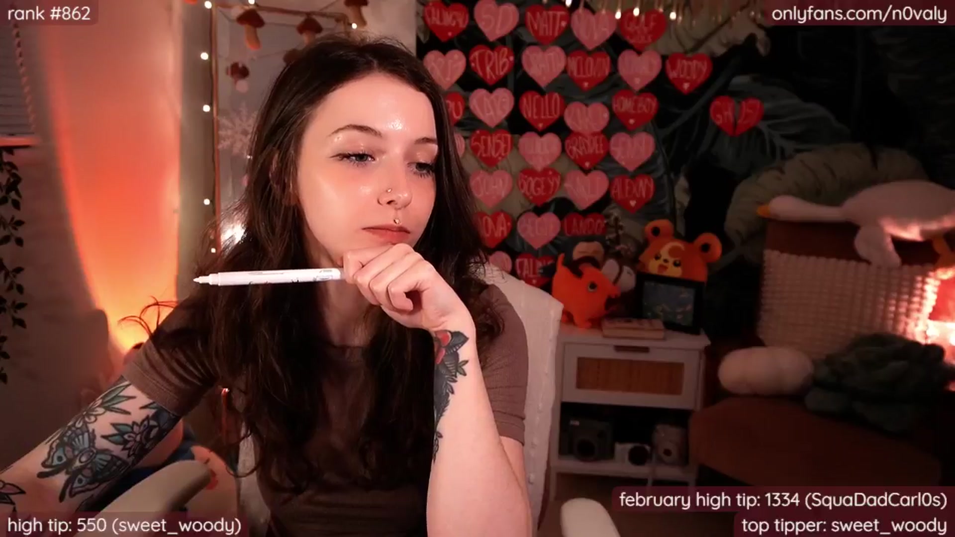 Gallery image thumbnail from N0valy's myfreecams stream on, 02/17/2025, 05:18 image 6 of 20