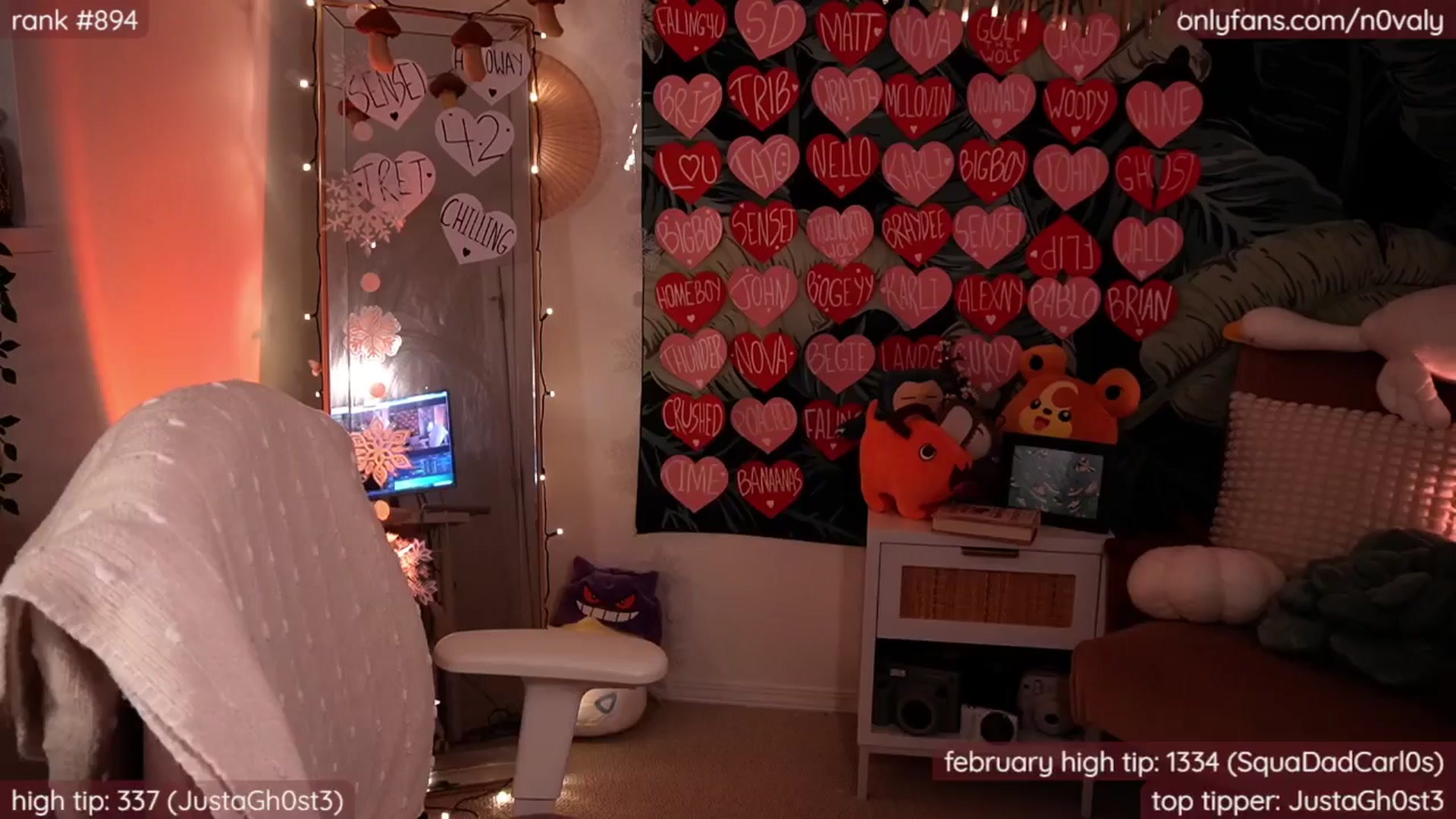 Gallery image thumbnail from N0valy's myfreecams stream on, 02/19/2025, 05:19 image 7 of 20