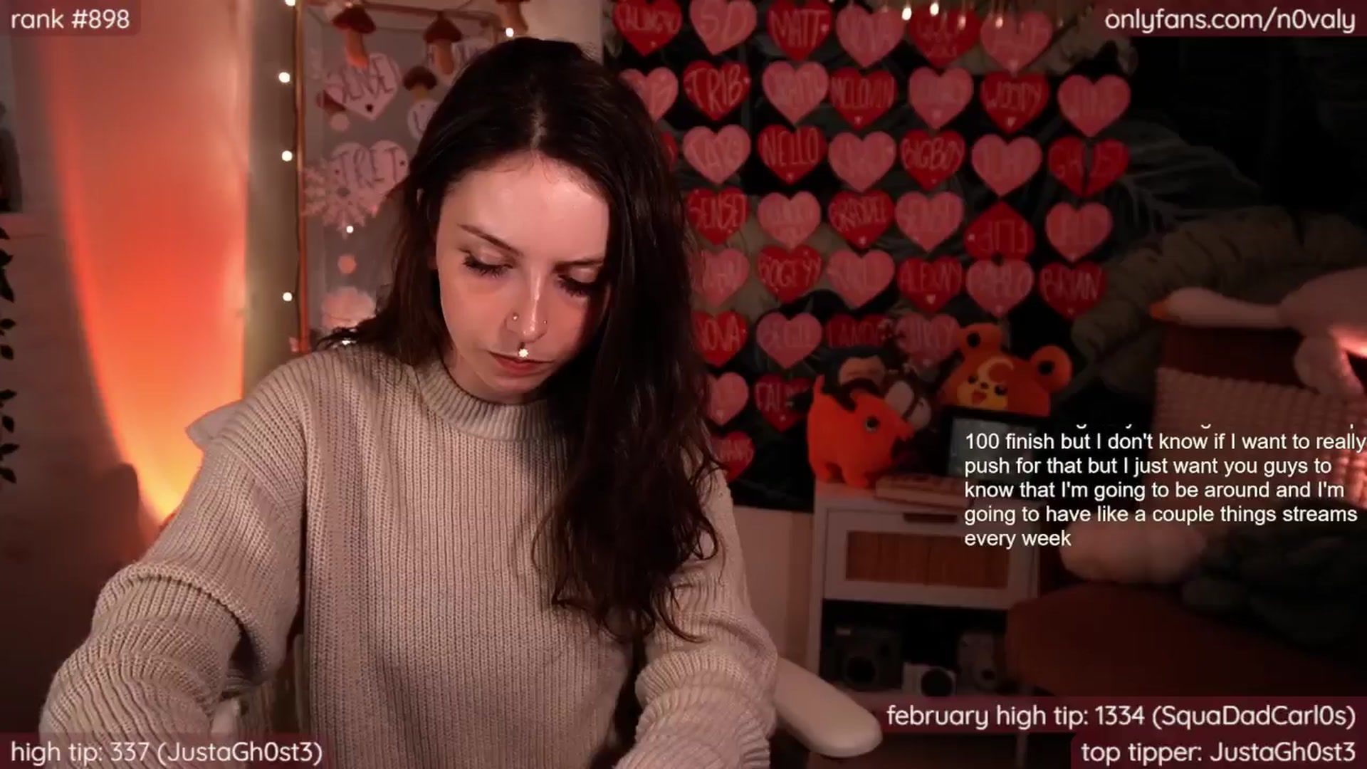 Gallery image thumbnail from N0valy's myfreecams stream on, 02/19/2025, 05:19 image 1 of 20