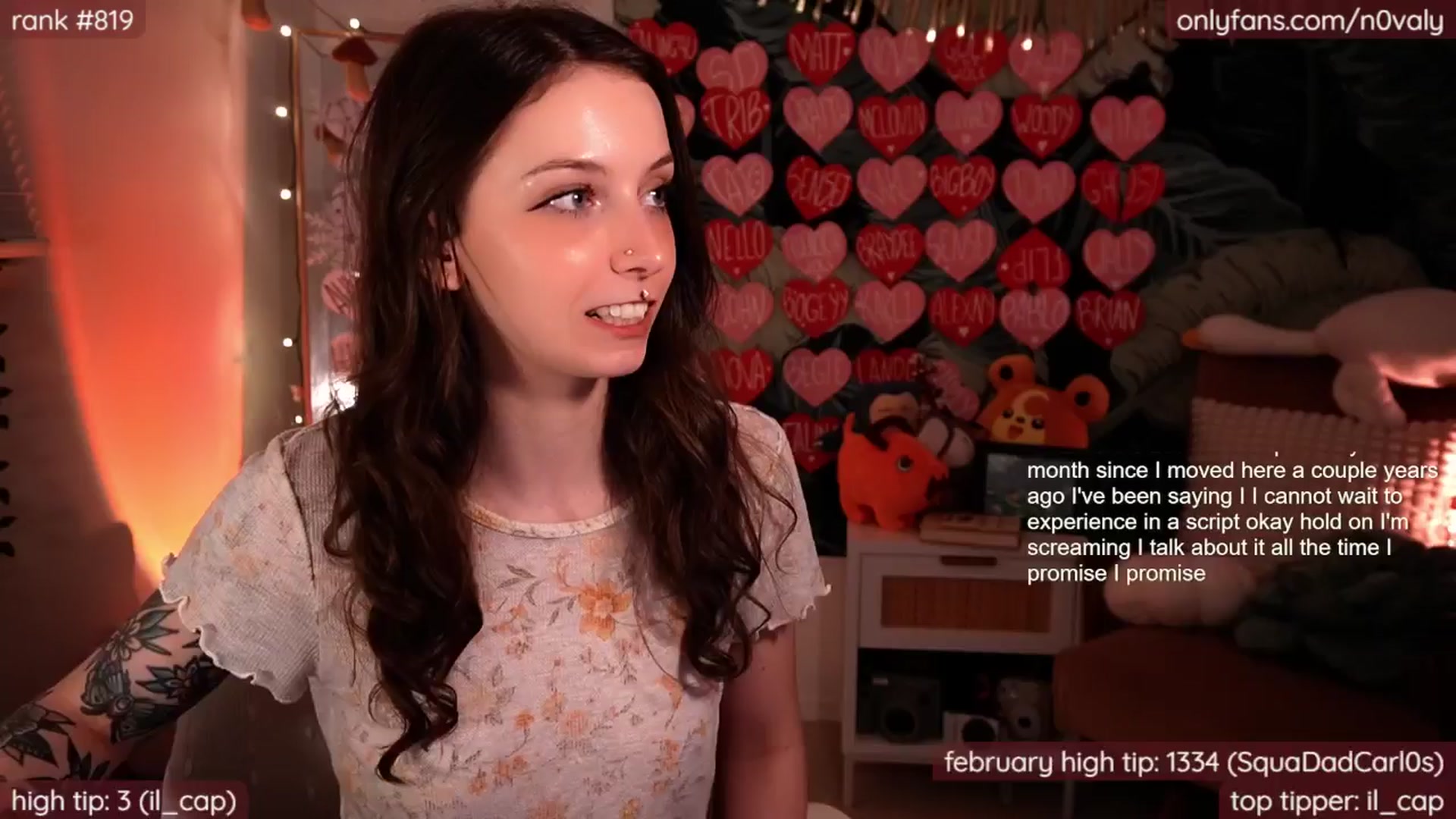 Gallery image thumbnail from N0valy's myfreecams stream on, 02/22/2025, 10:20 image 1 of 20