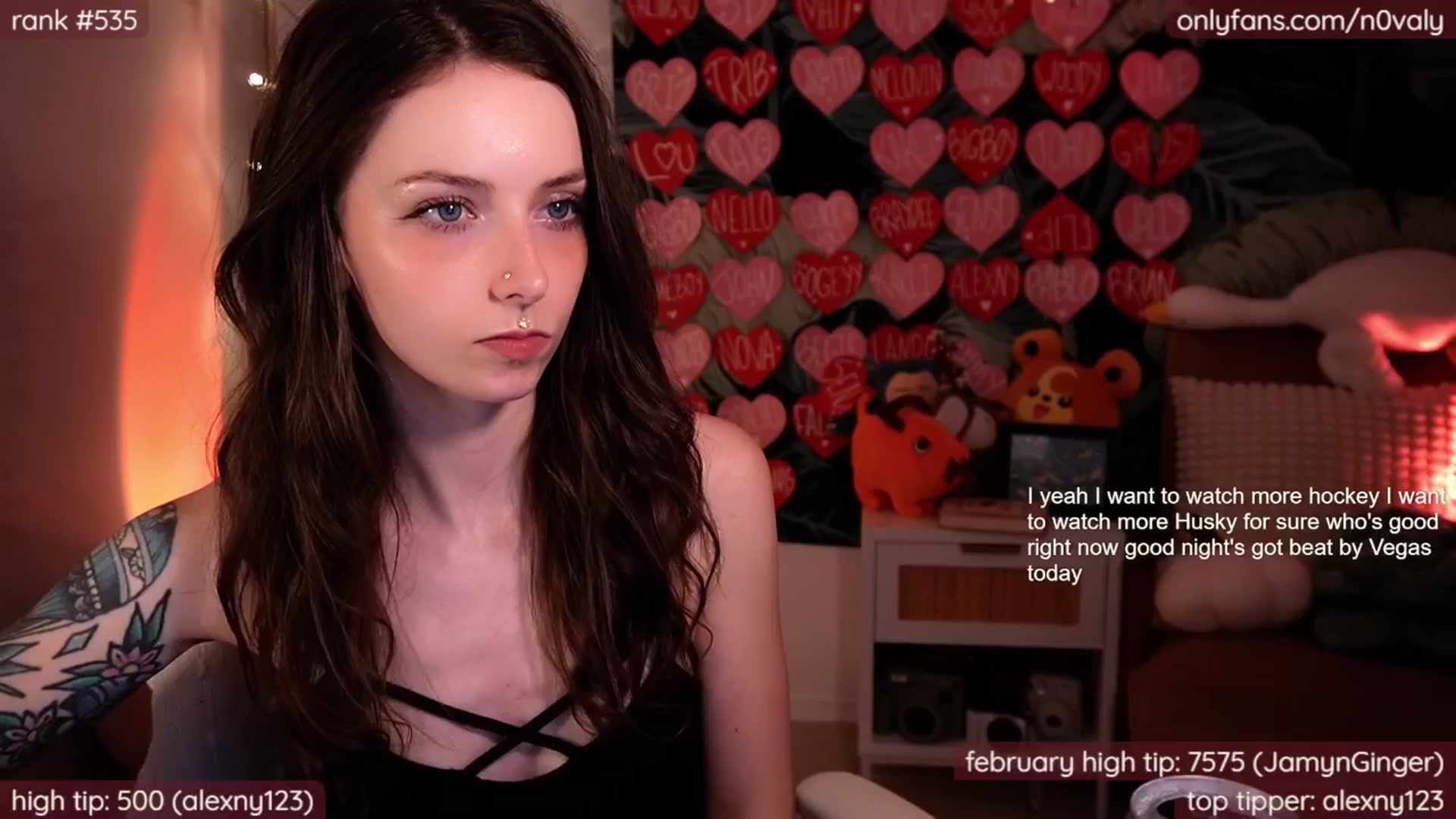 Gallery image thumbnail from N0valy's myfreecams stream on, 02/23/2025, 10:42 image 7 of 20