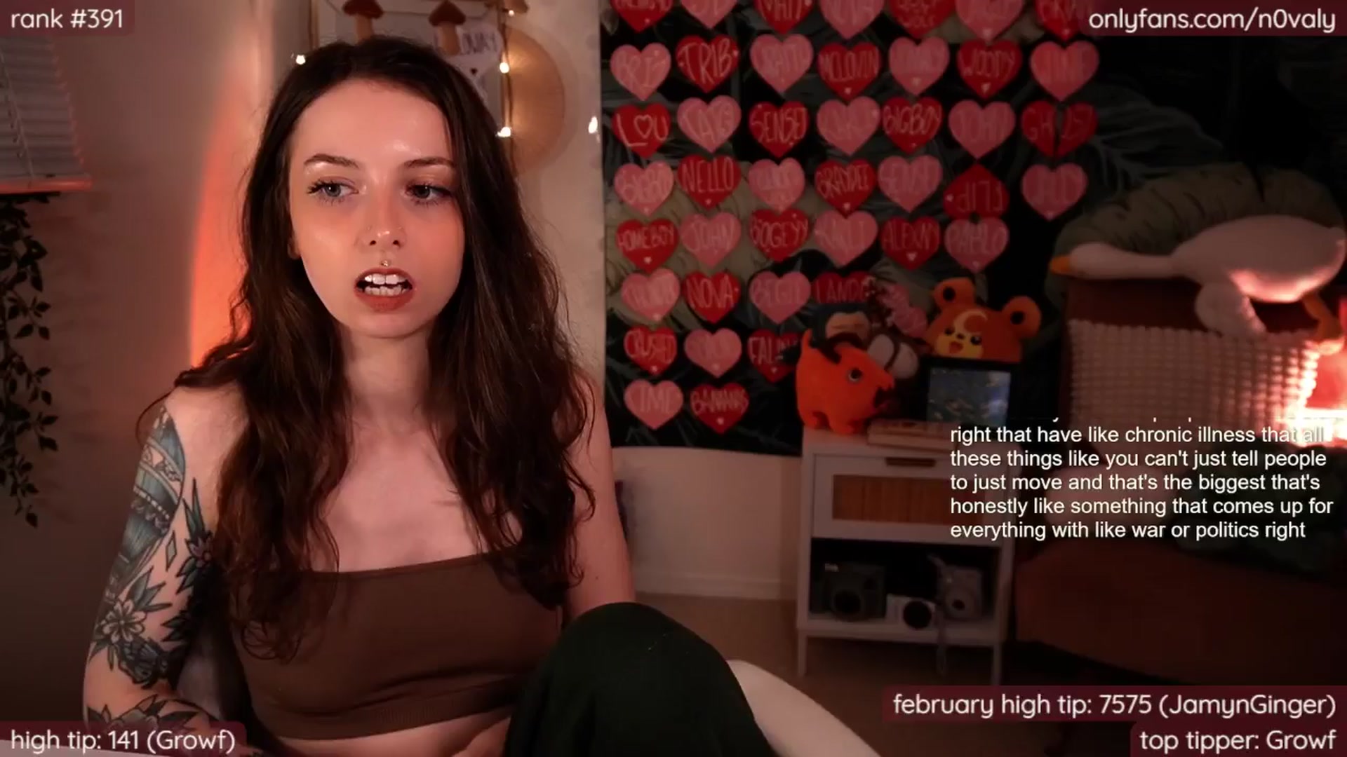 Gallery image thumbnail from N0valy's myfreecams stream on, 02/25/2025, 05:03 image 16 of 20