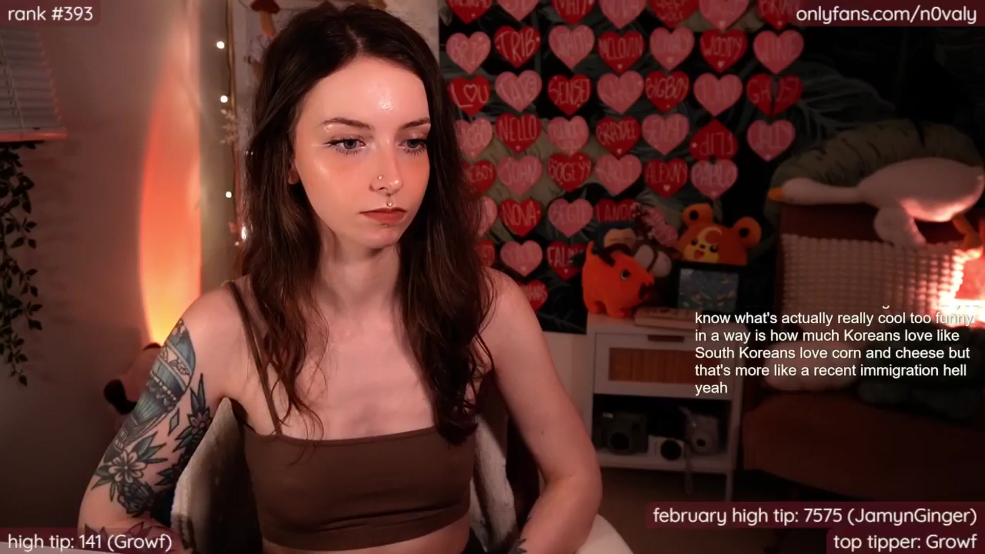 Gallery image thumbnail from N0valy's myfreecams stream on, 02/25/2025, 05:03 image 11 of 20