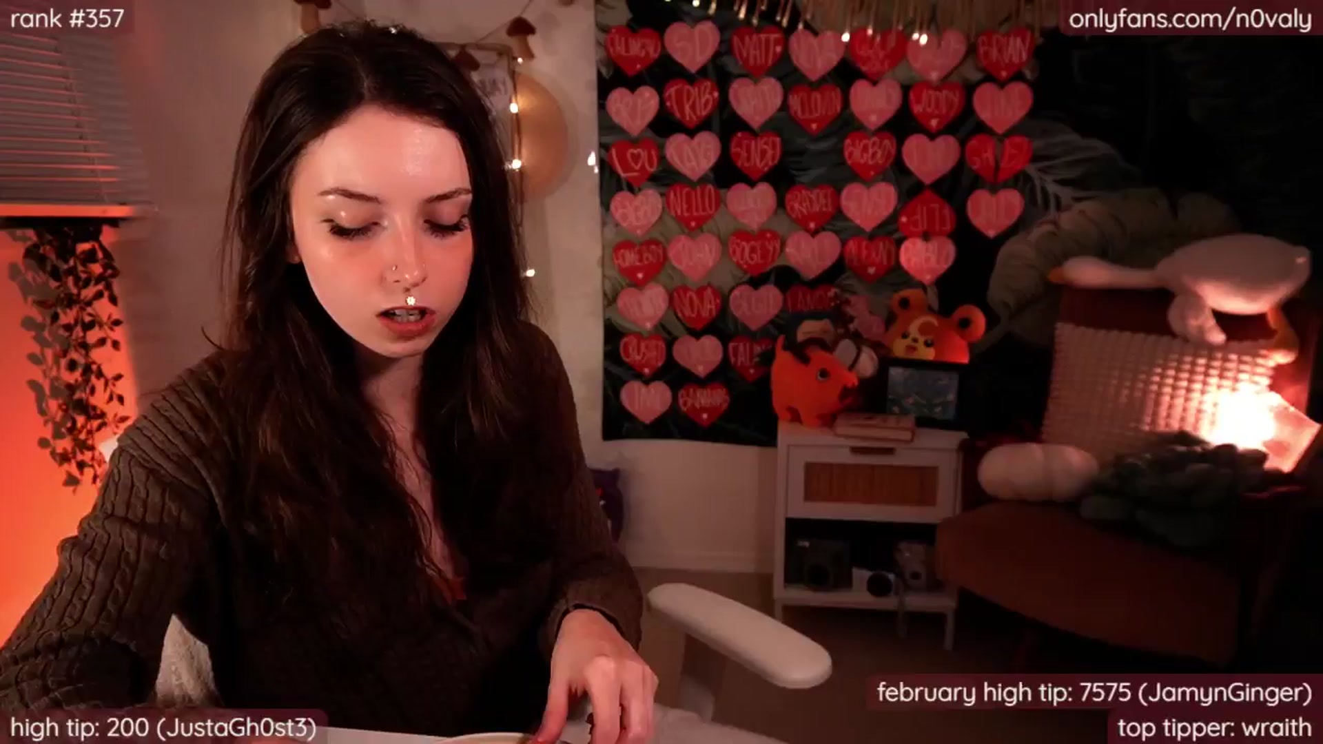 Gallery image thumbnail from N0valy's myfreecams stream on, 03/01/2025, 10:29 image 6 of 20