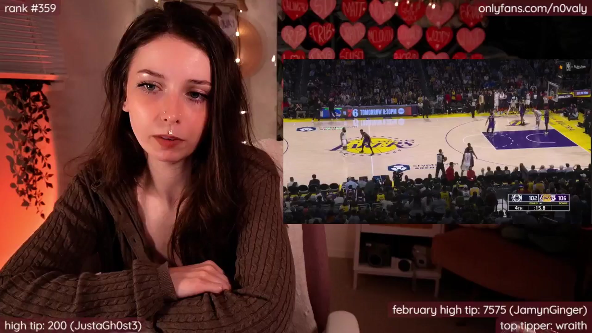 Gallery image thumbnail from N0valy's myfreecams stream on, 03/01/2025, 10:29 image 4 of 20