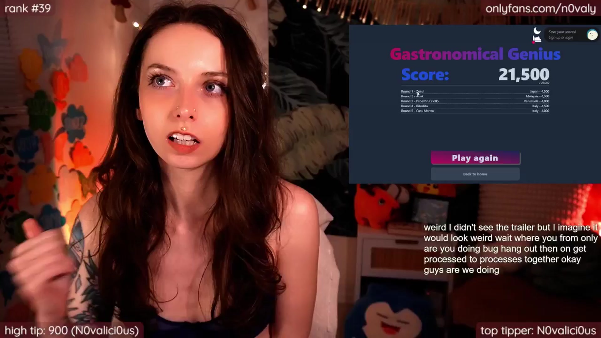 Gallery image thumbnail from N0valy's myfreecams stream on, 03/13/2025, 09:20 image 7 of 20