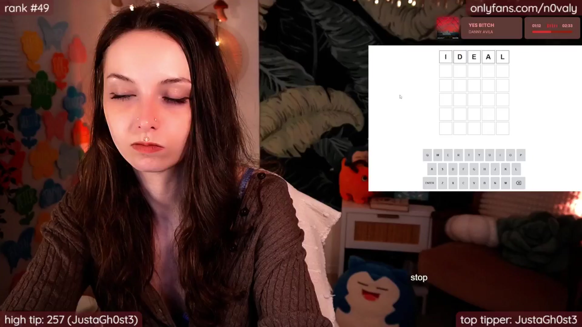 Gallery image thumbnail from N0valy's myfreecams stream on, 03/21/2025, 08:37 image 12 of 20