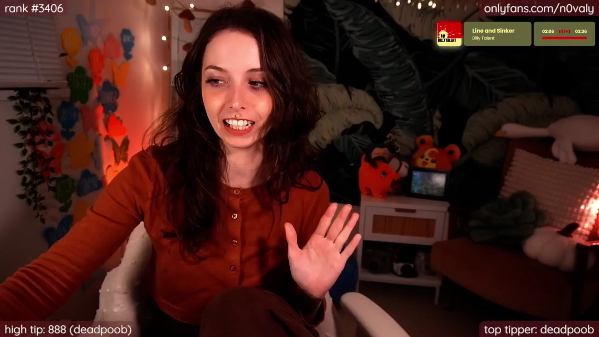Gallery image thumbnail from N0valy's myfreecams stream on, 04/05/2025, 05:31 image 1 of 20