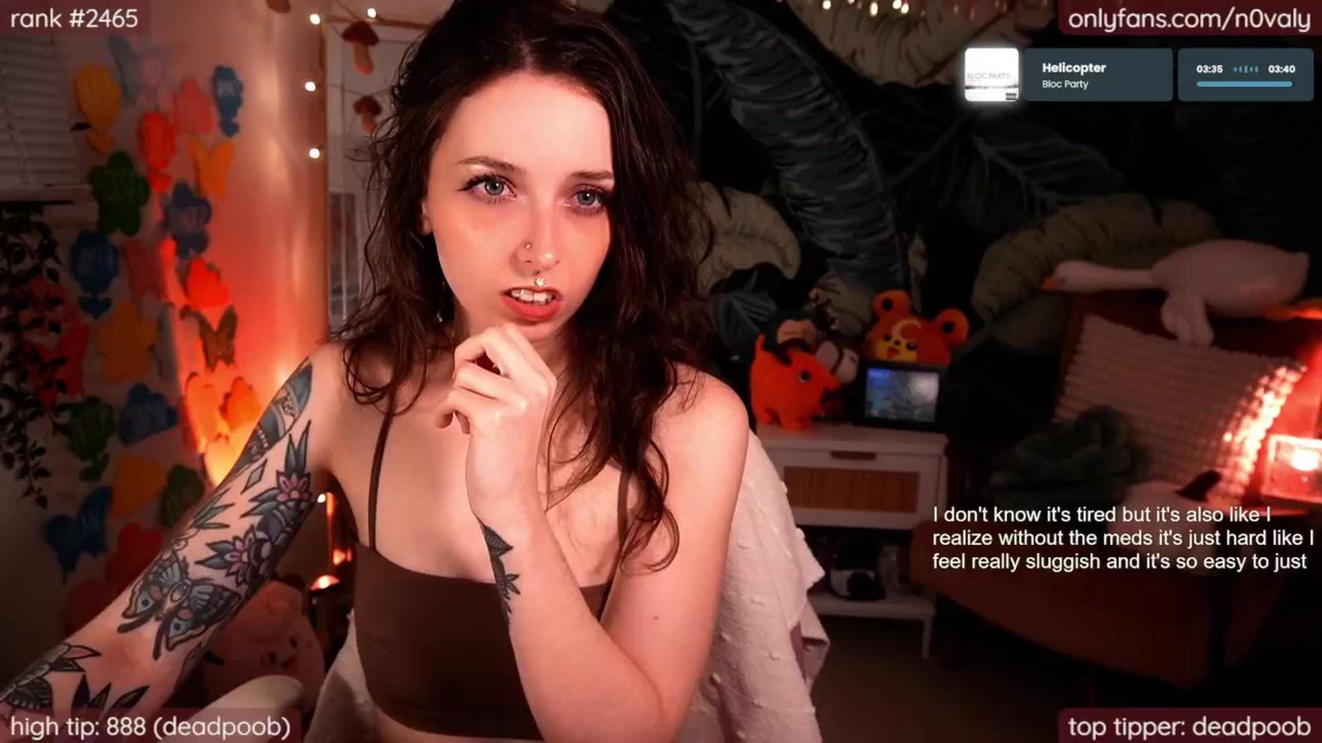 Gallery image thumbnail from N0valy's myfreecams stream on, 04/05/2025, 05:31 image 19 of 20