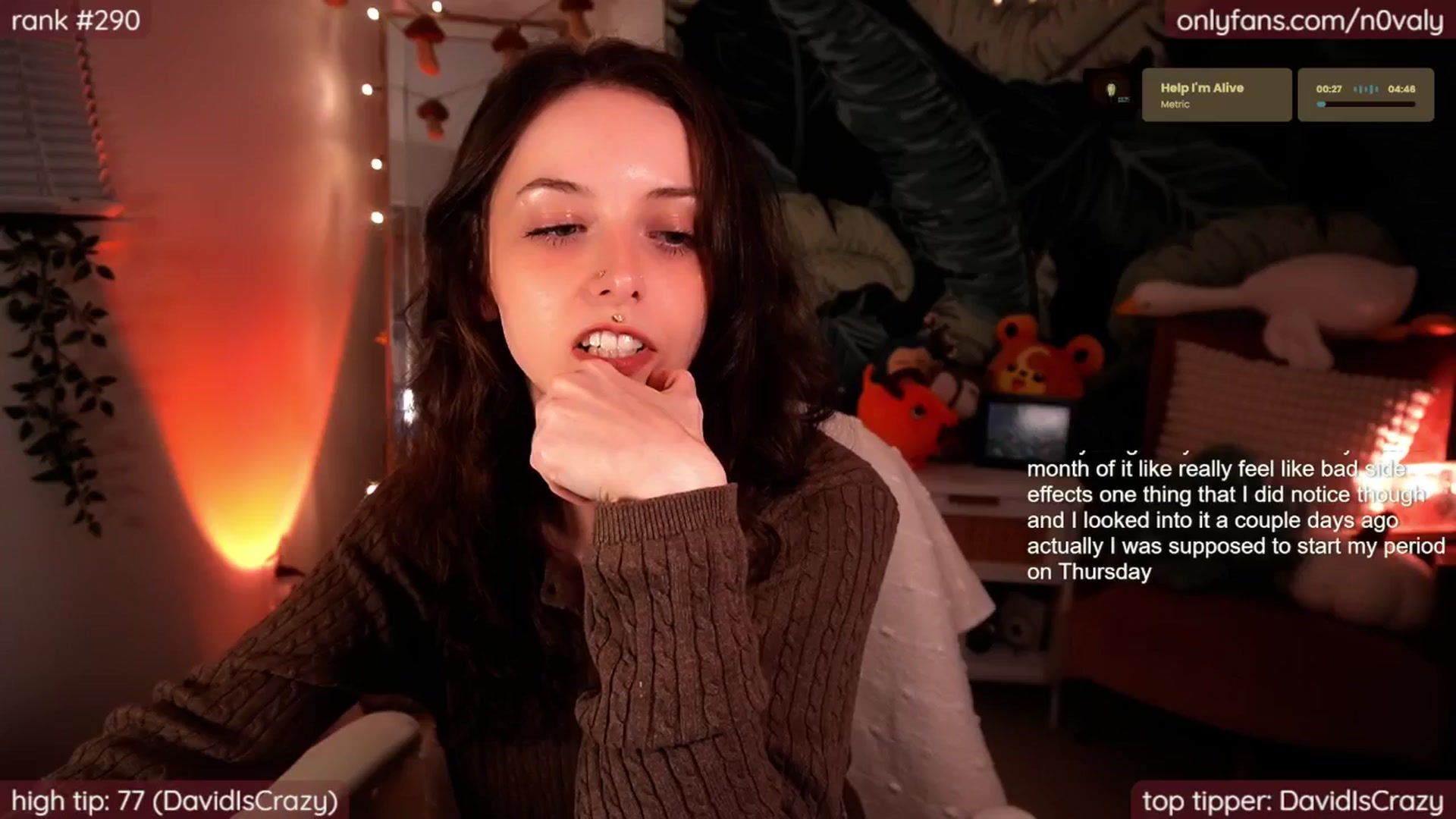 Gallery image thumbnail from N0valy's myfreecams stream on, 04/15/2025, 05:43 image 20 of 20